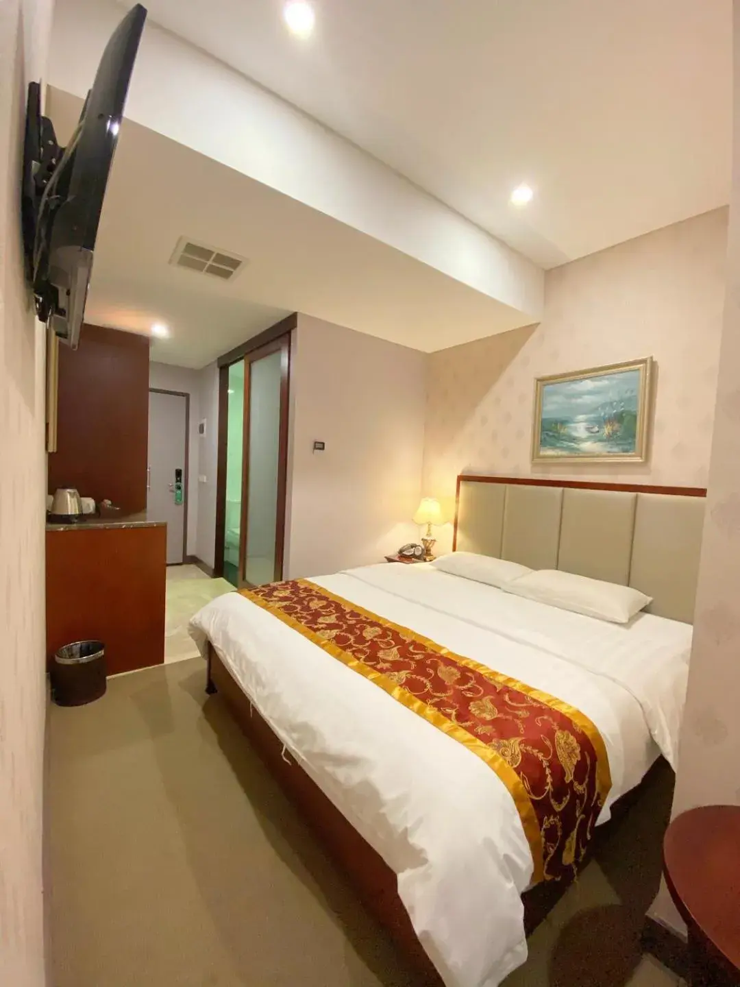 Bed in Megaboom City Hotel Bed in Megaboom City Hotel