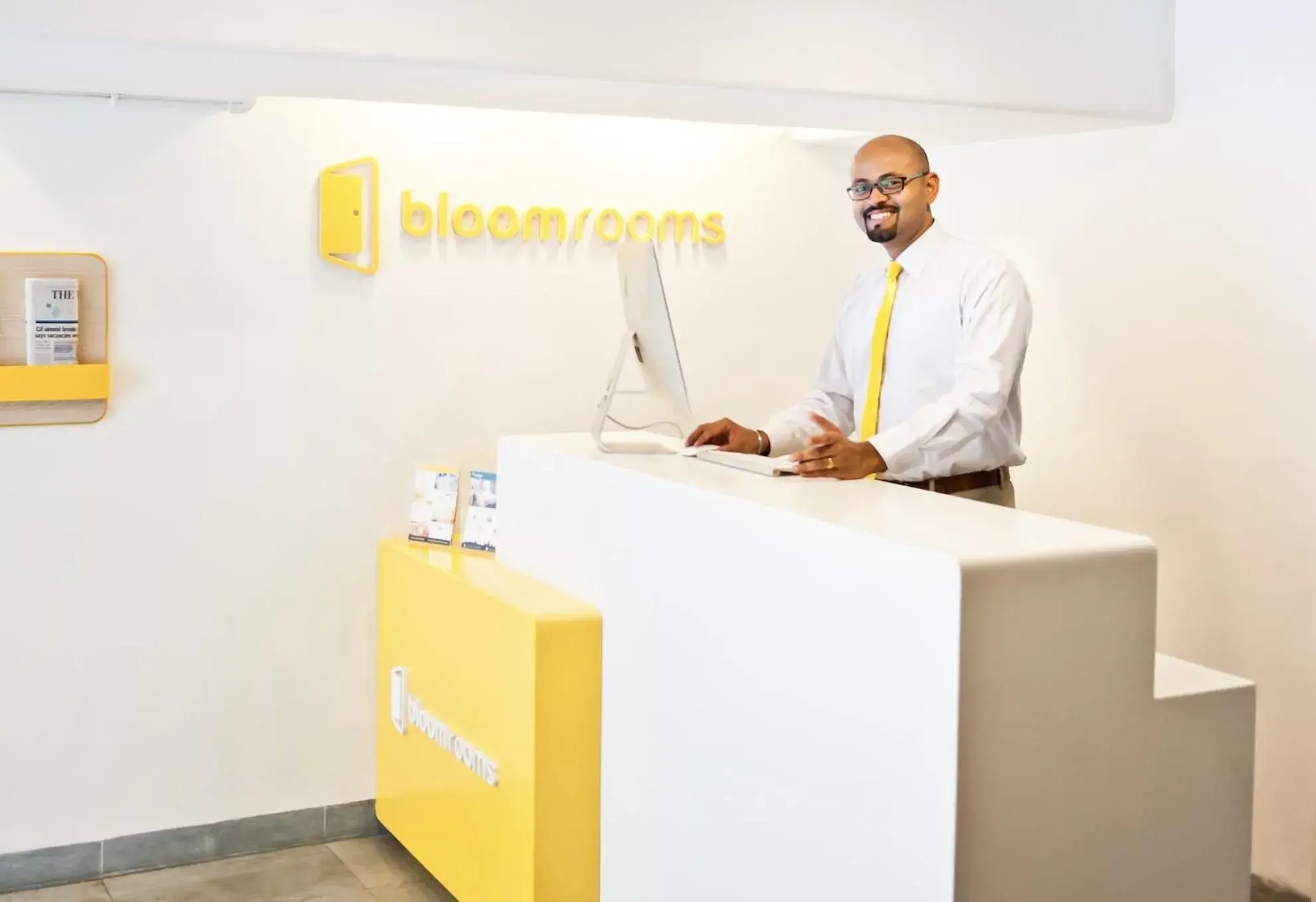 Lobby or reception in bloomrooms @ Indiranagar Lobby or reception in bloomrooms @ Indiranagar