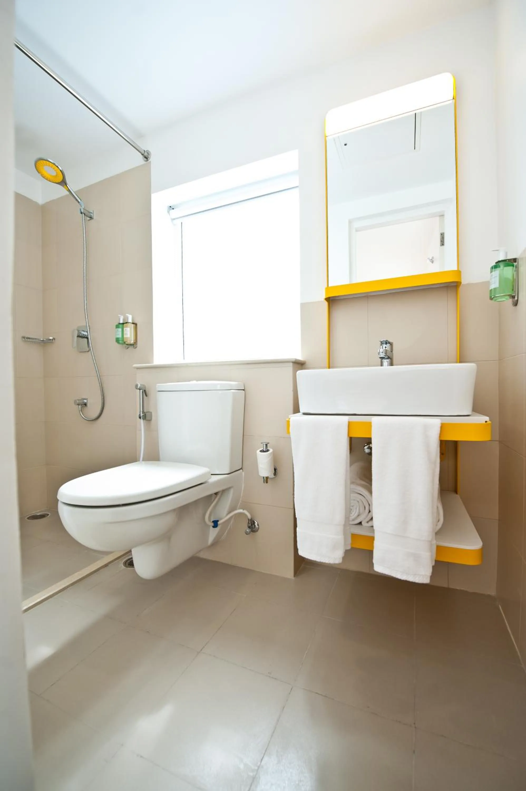 Bathroom in bloomrooms @ Indiranagar