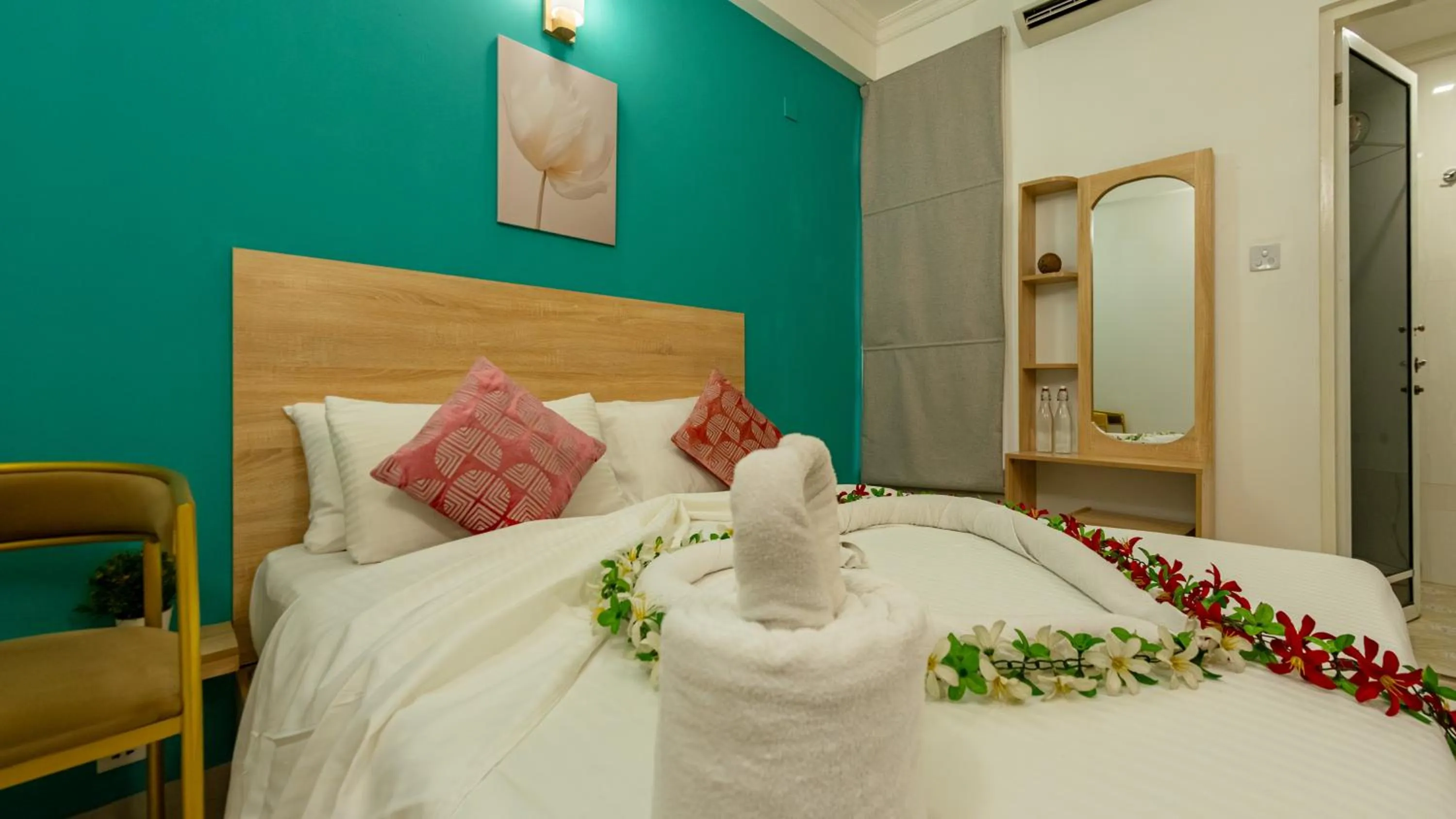 Property building, Bed in Vilu Rest