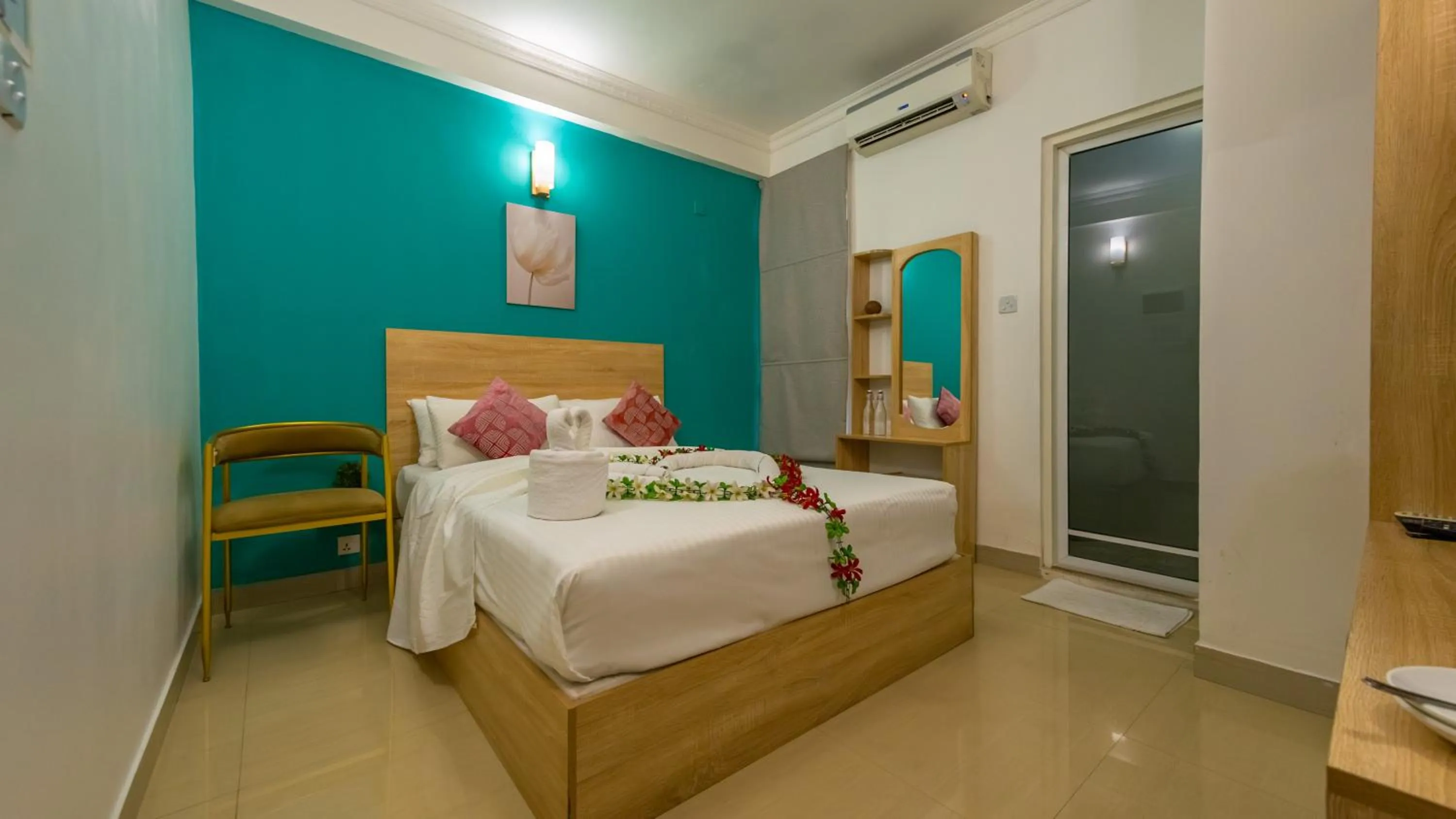 Property building, Bed in Vilu Rest