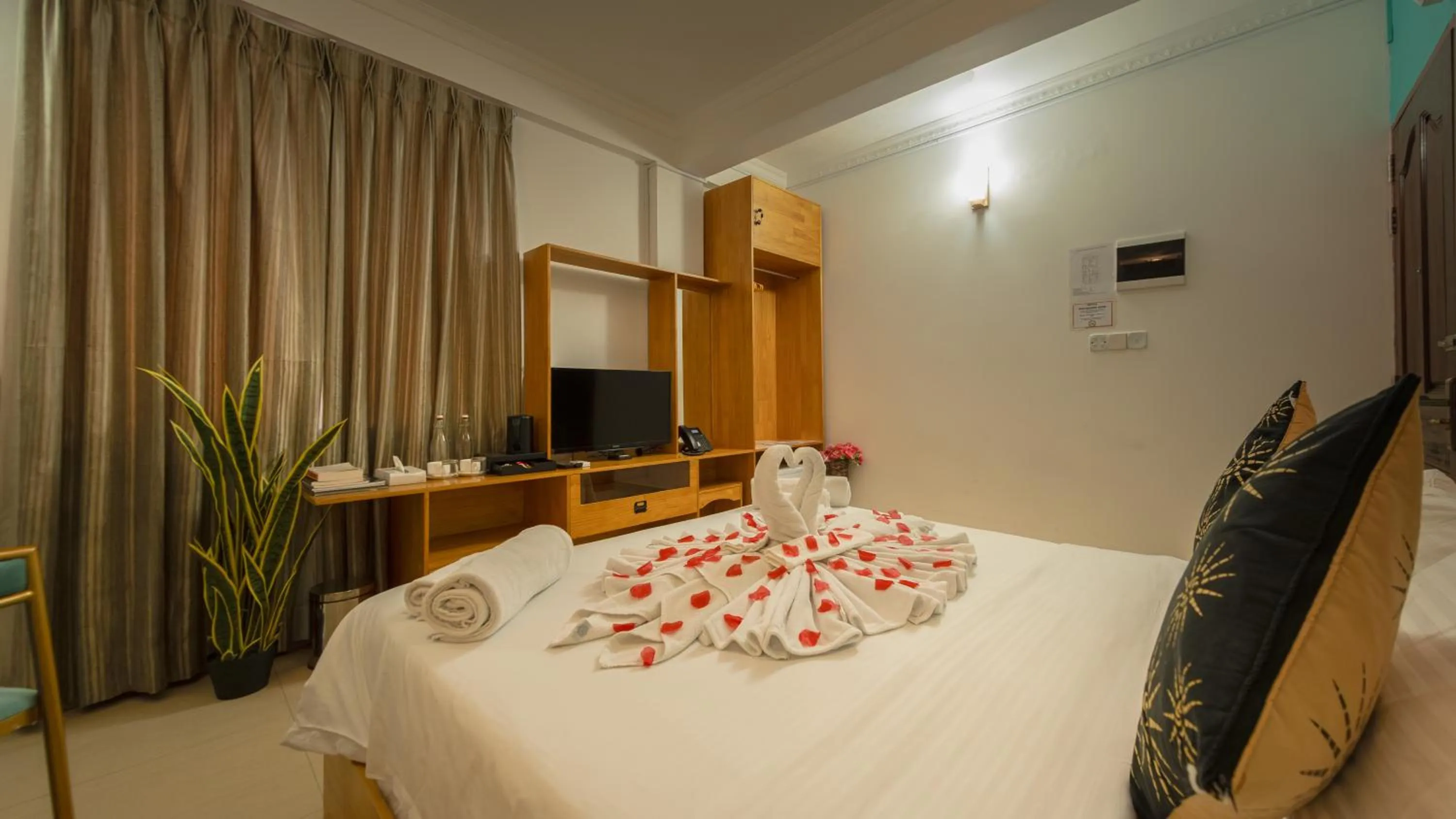 Property building, Bed in Vilu Rest