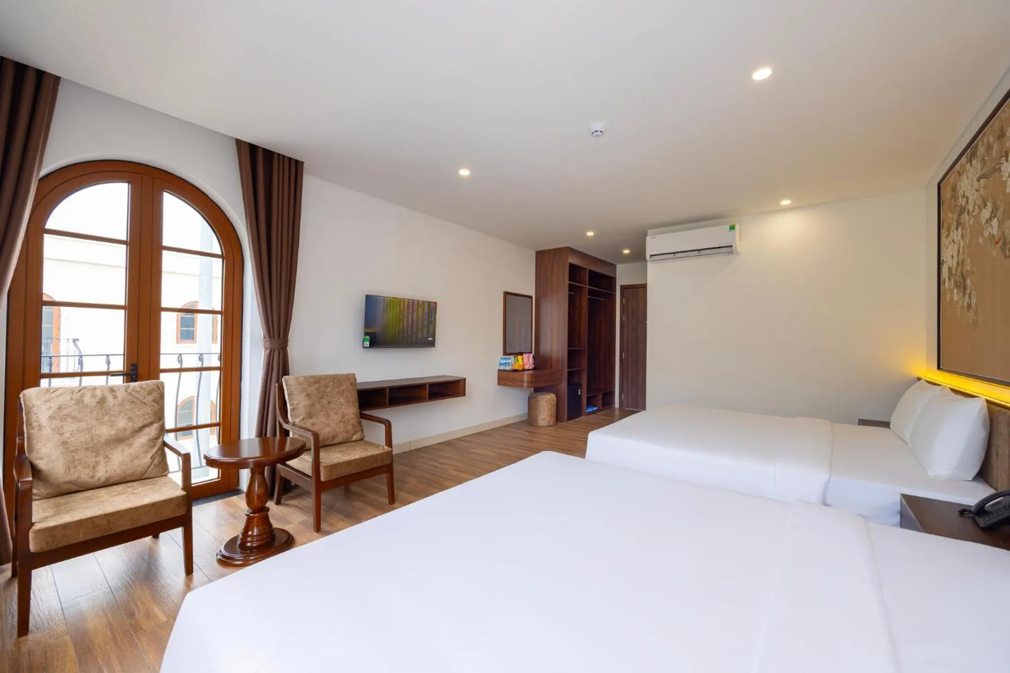 furniture, Bed in Royal Hotel Phu Quoc 2