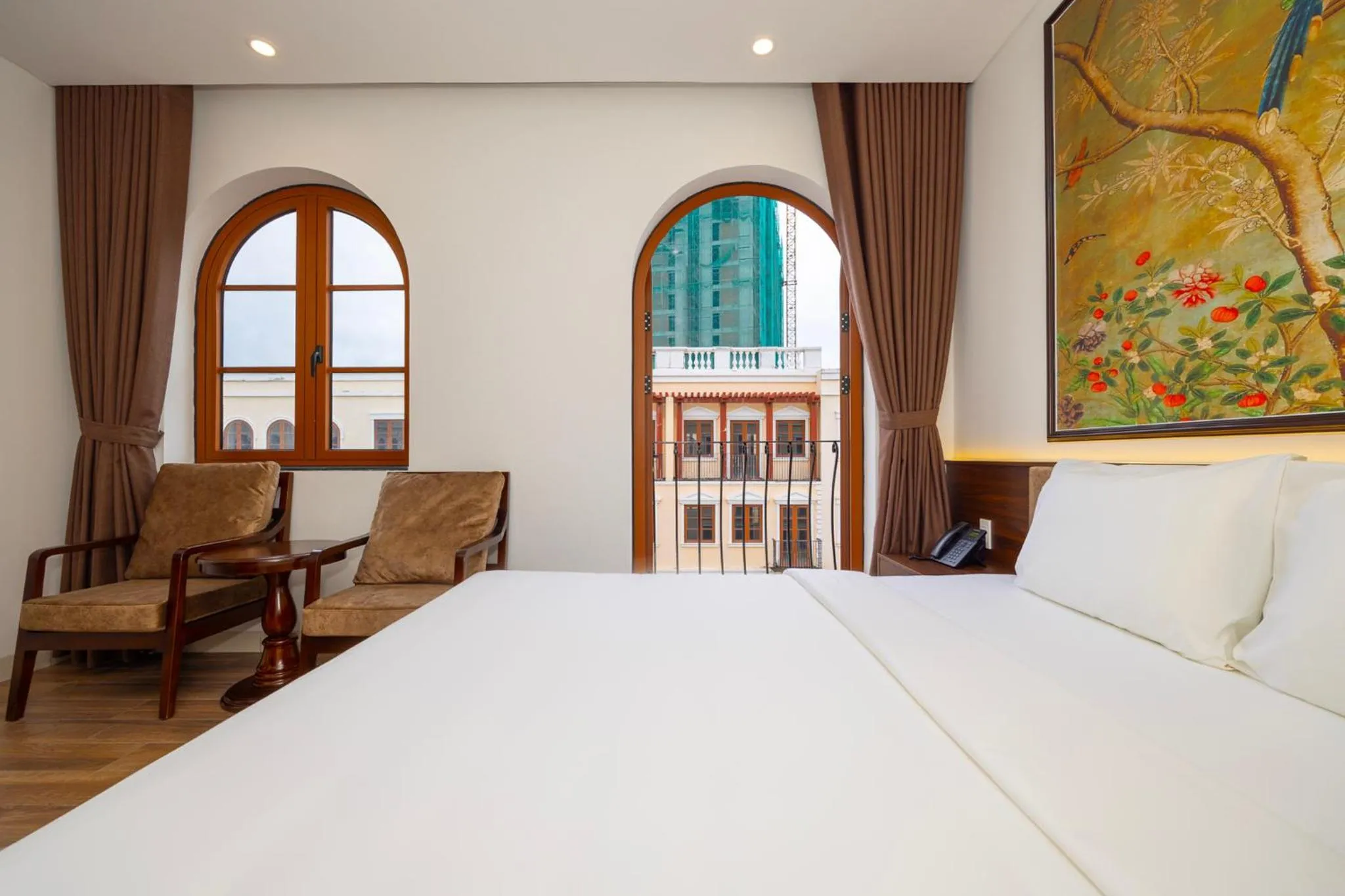 View (from property/room), Bed in Royal Hotel Phu Quoc 2