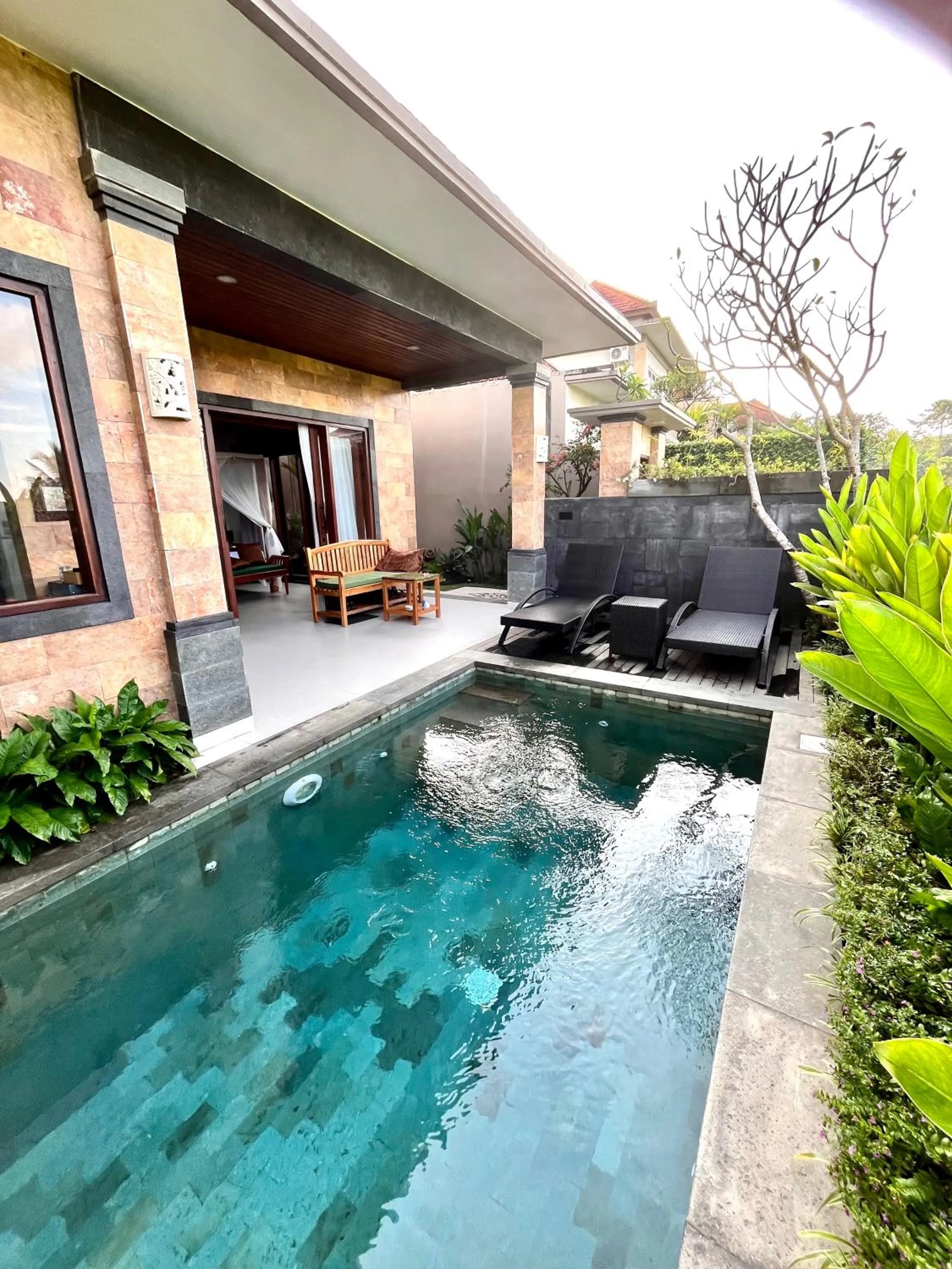 Patio in Uma Padi Villa