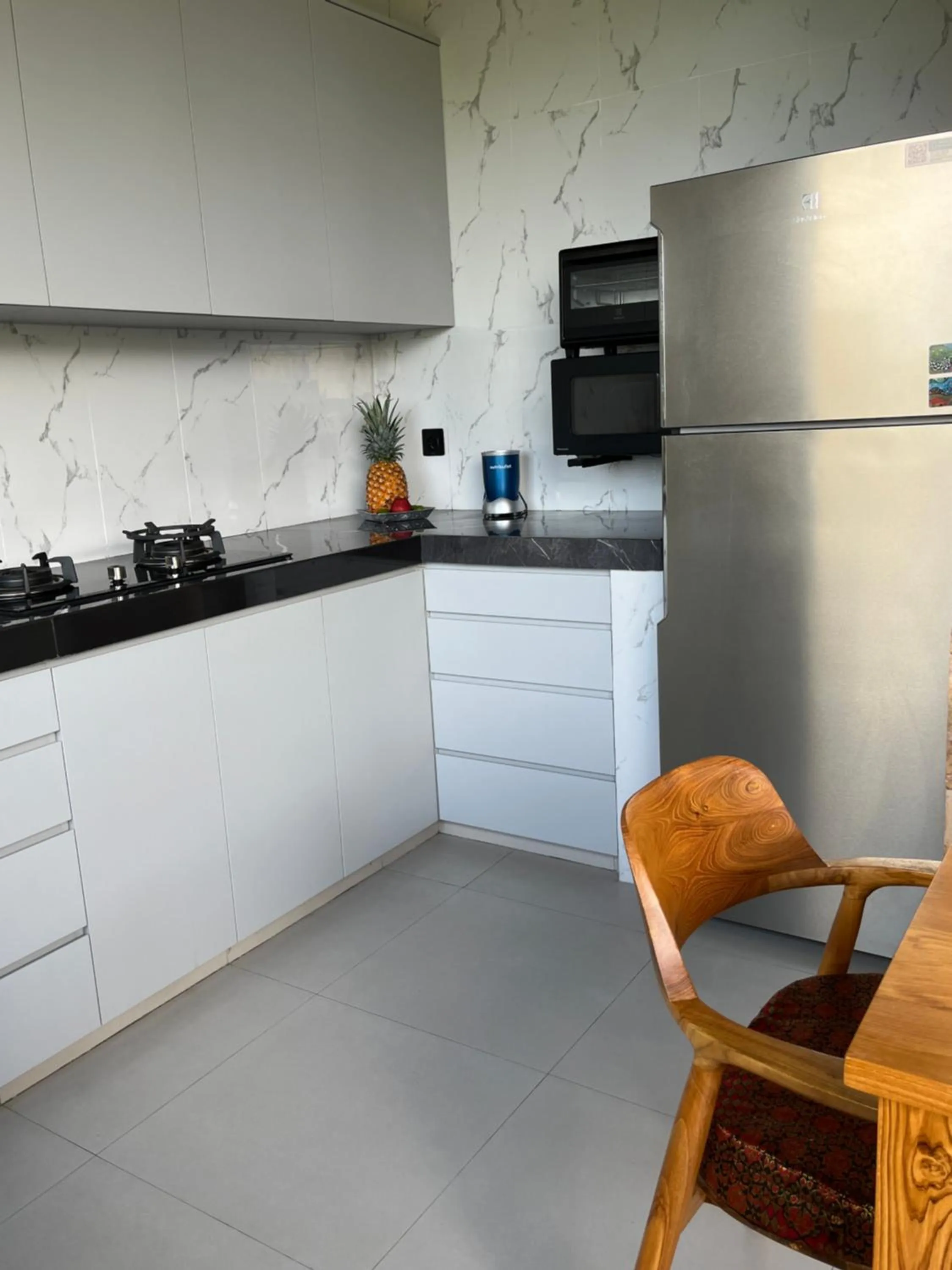 Kitchen or kitchenette in Uma Padi Villa