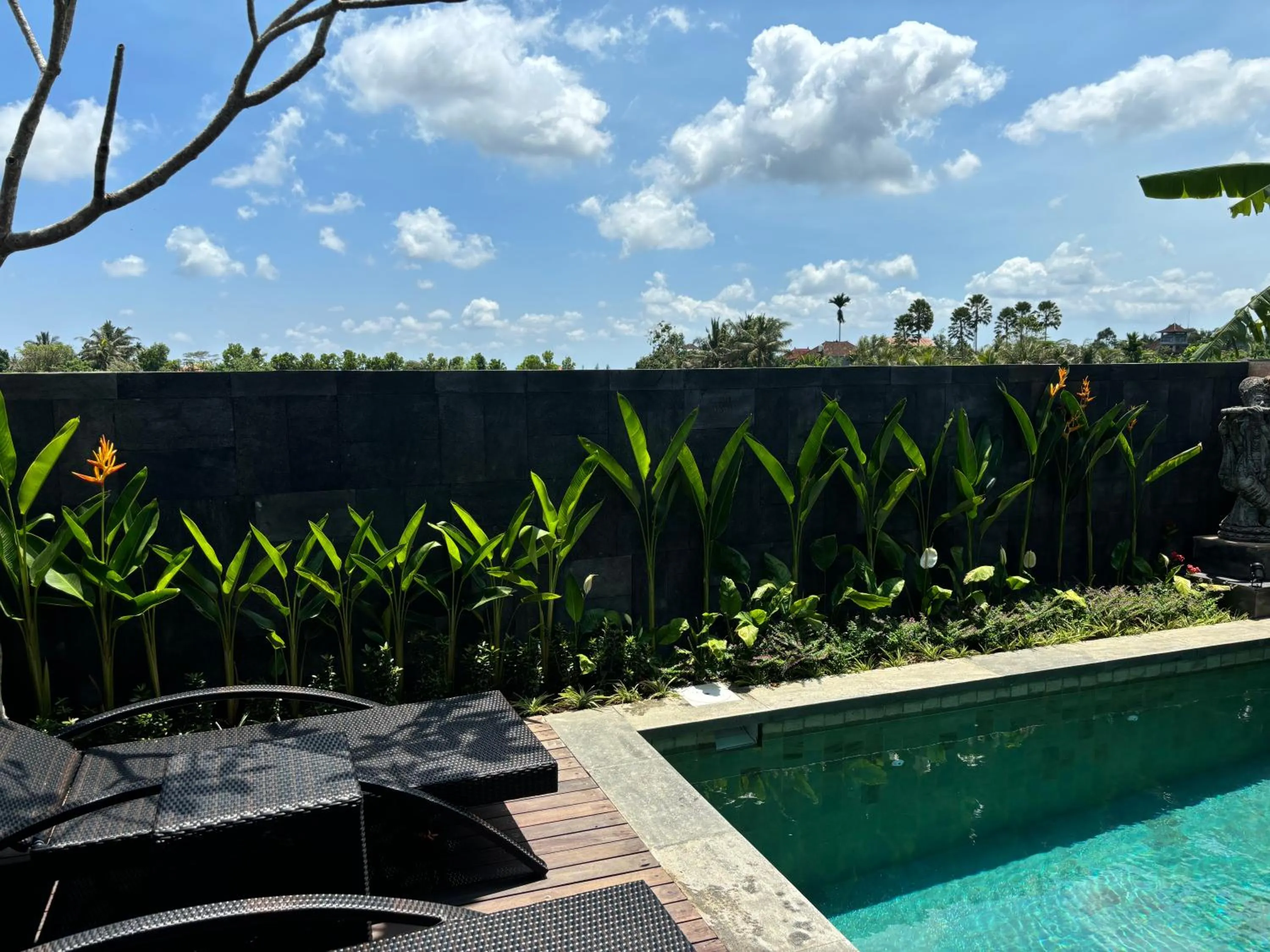 Garden in Uma Padi Villa