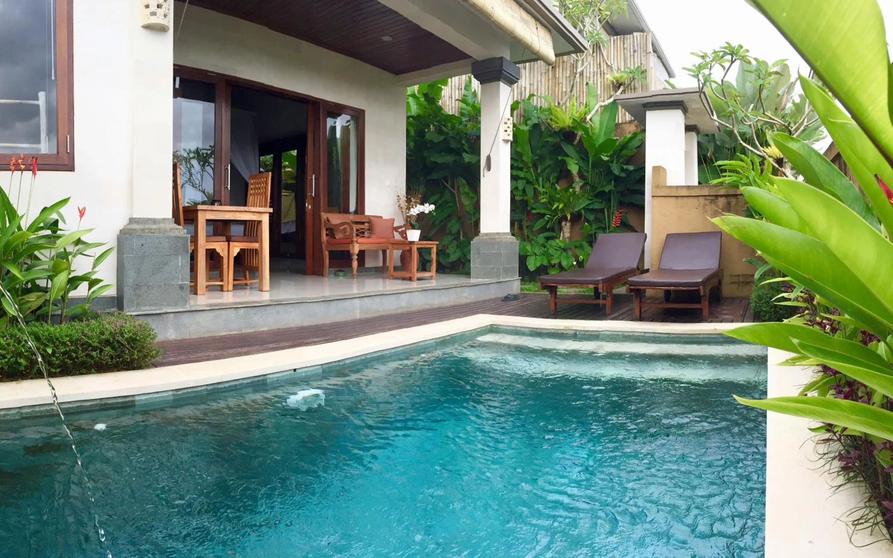 Garden in Uma Padi Villa