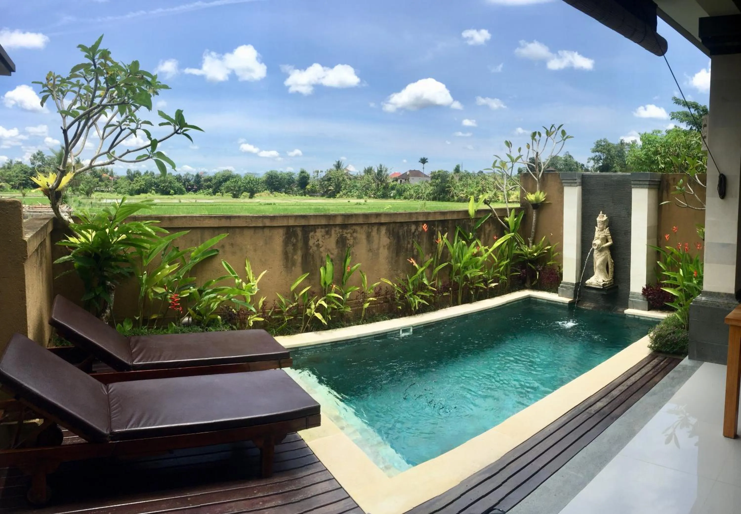 Balcony/Terrace in Uma Padi Villa
