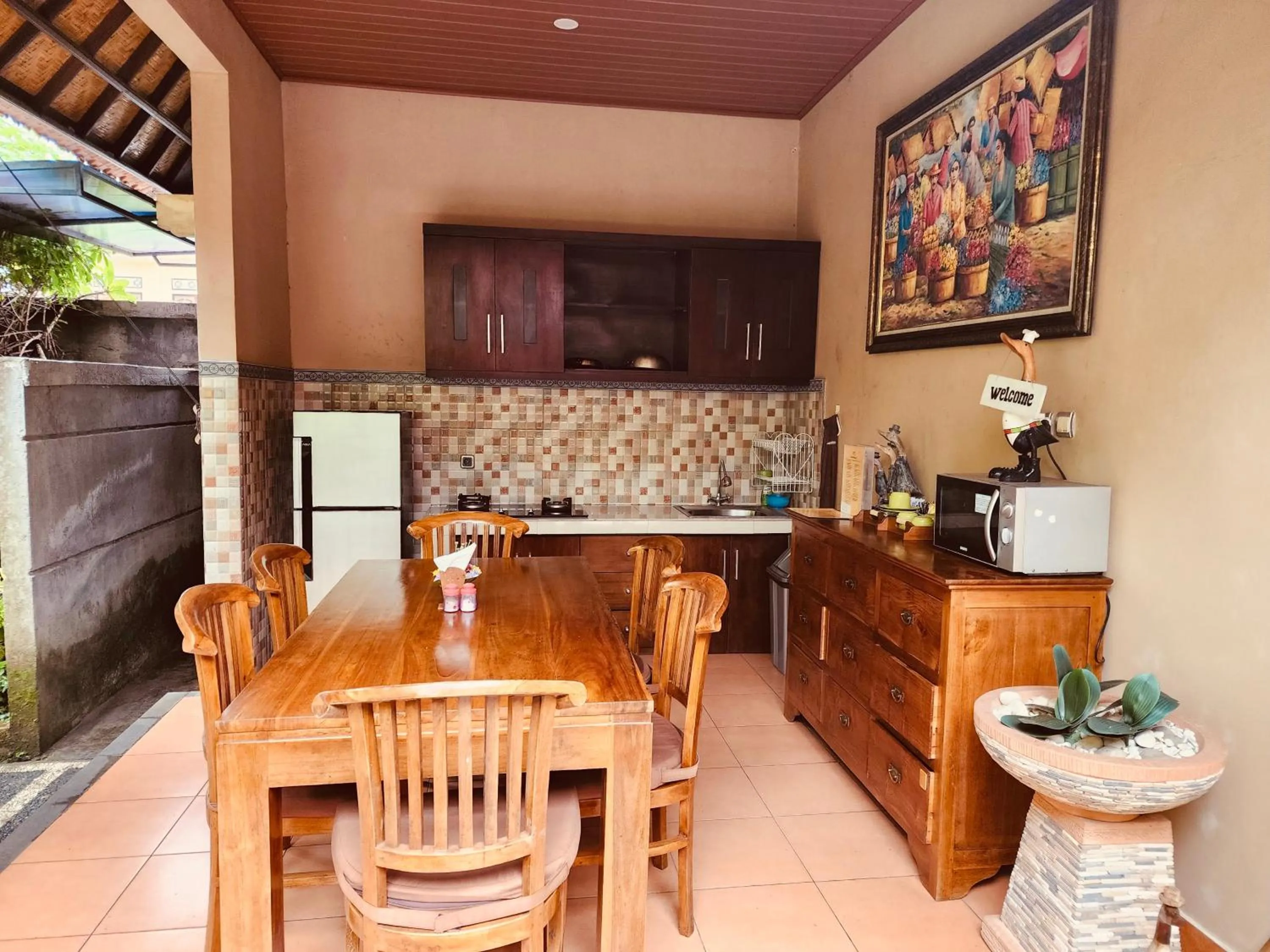 Coffee/tea facilities in Uma Padi Villa