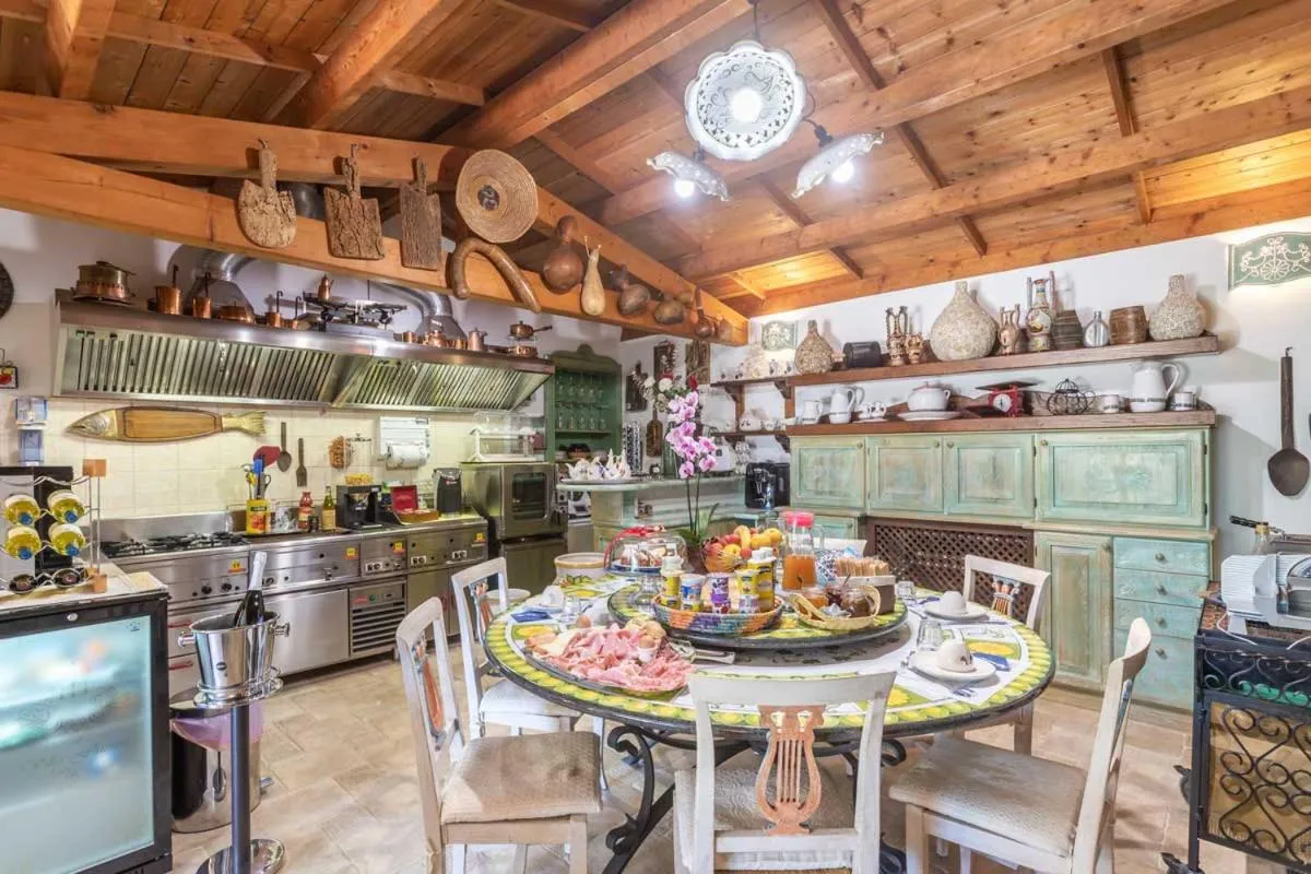 Breakfast in Villa Flumini