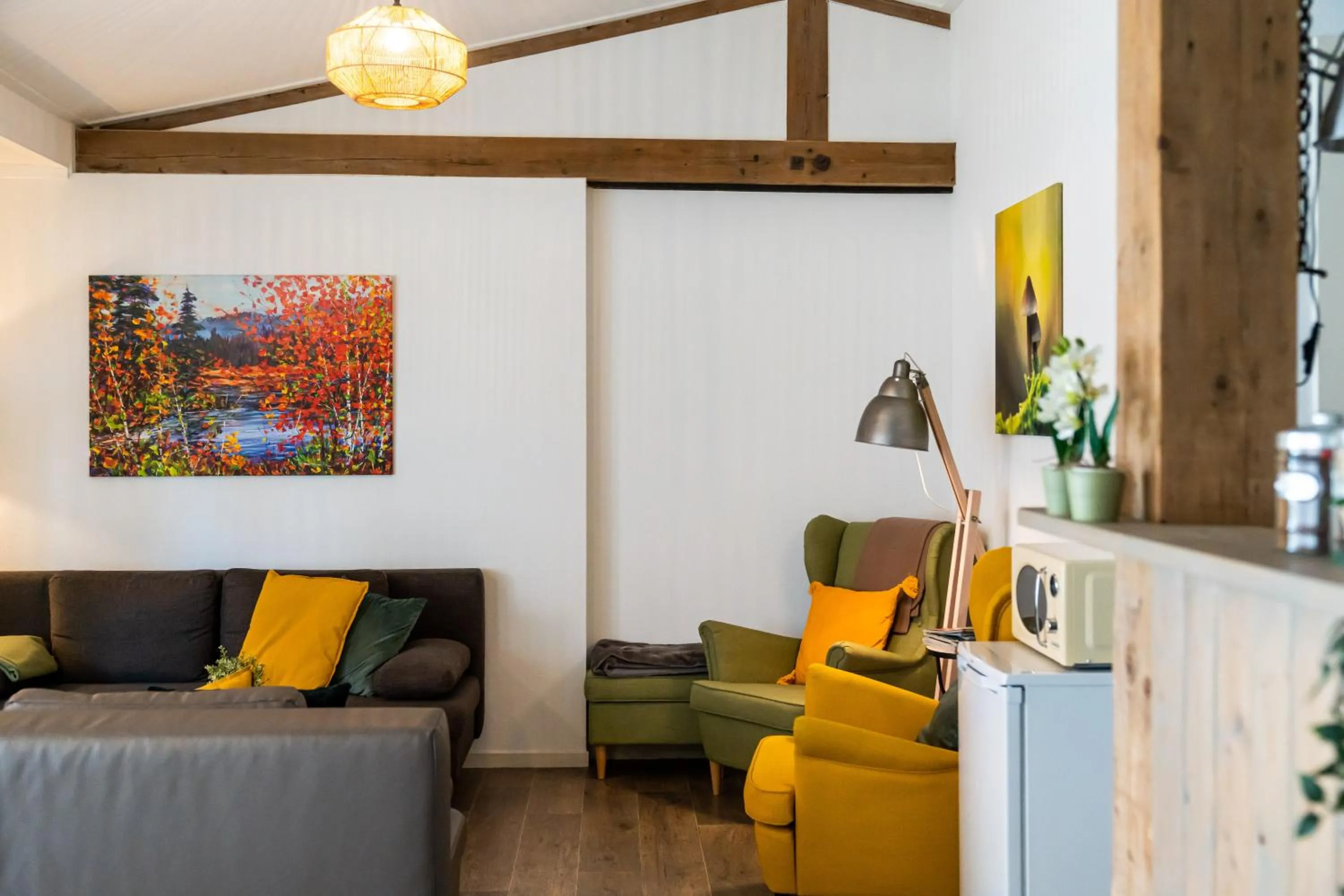 Seating area in De Johanneshoeve