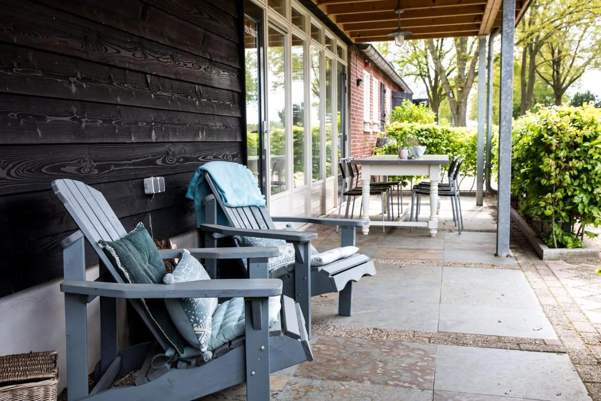 Patio in De Johanneshoeve