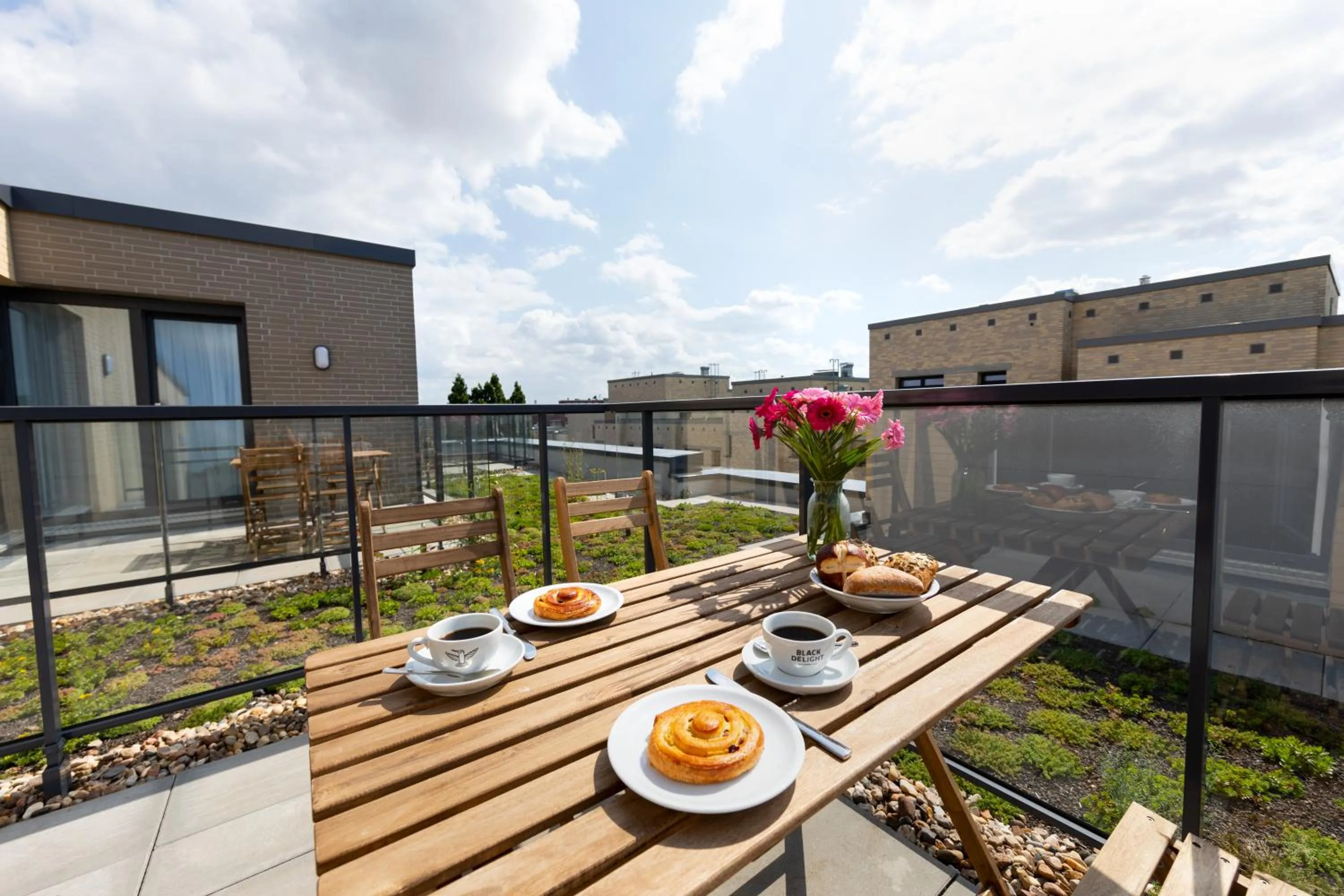 Balcony/Terrace in Boardinghouse St.Pauli