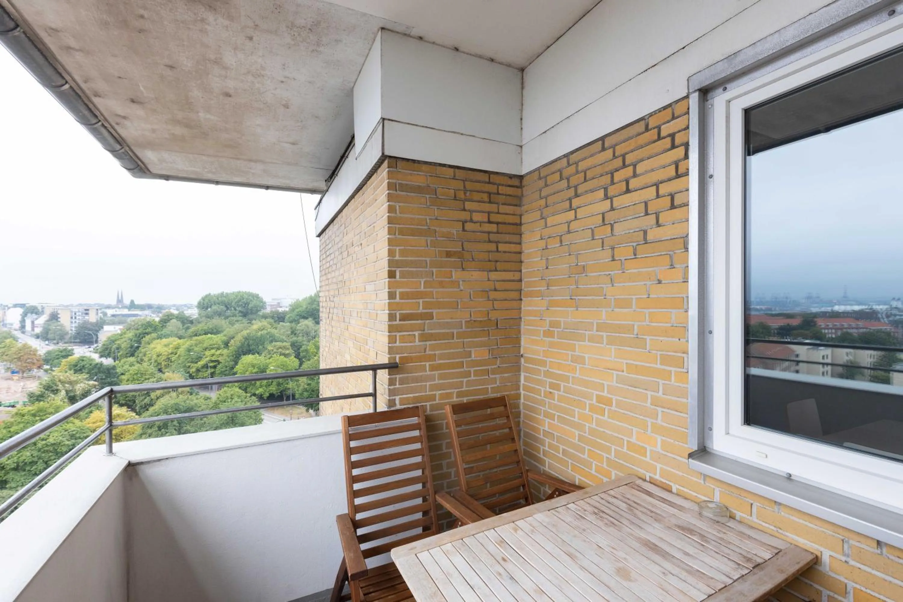 Balcony/Terrace in Boardinghouse St.Pauli