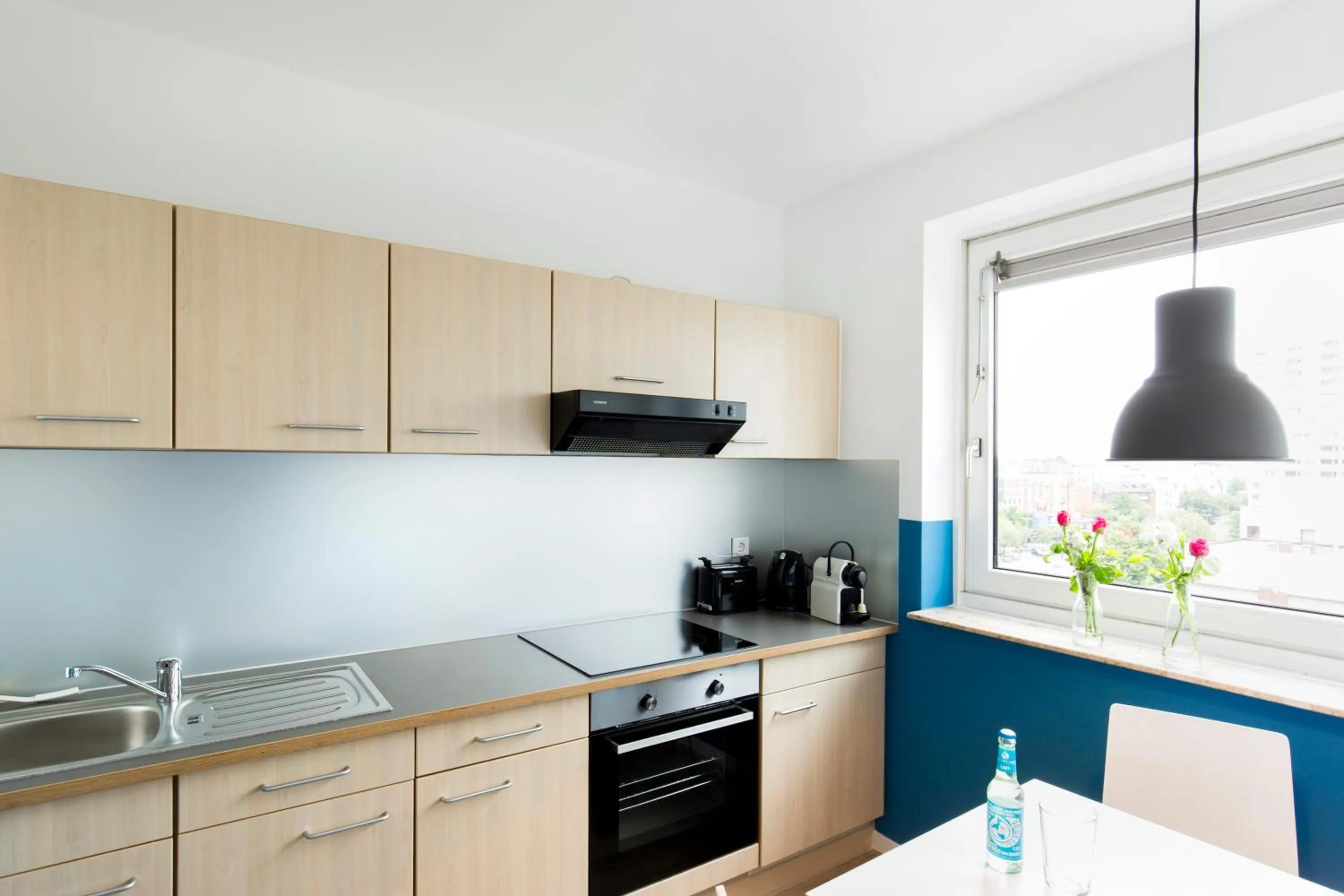 Kitchen or kitchenette in Boardinghouse St.Pauli