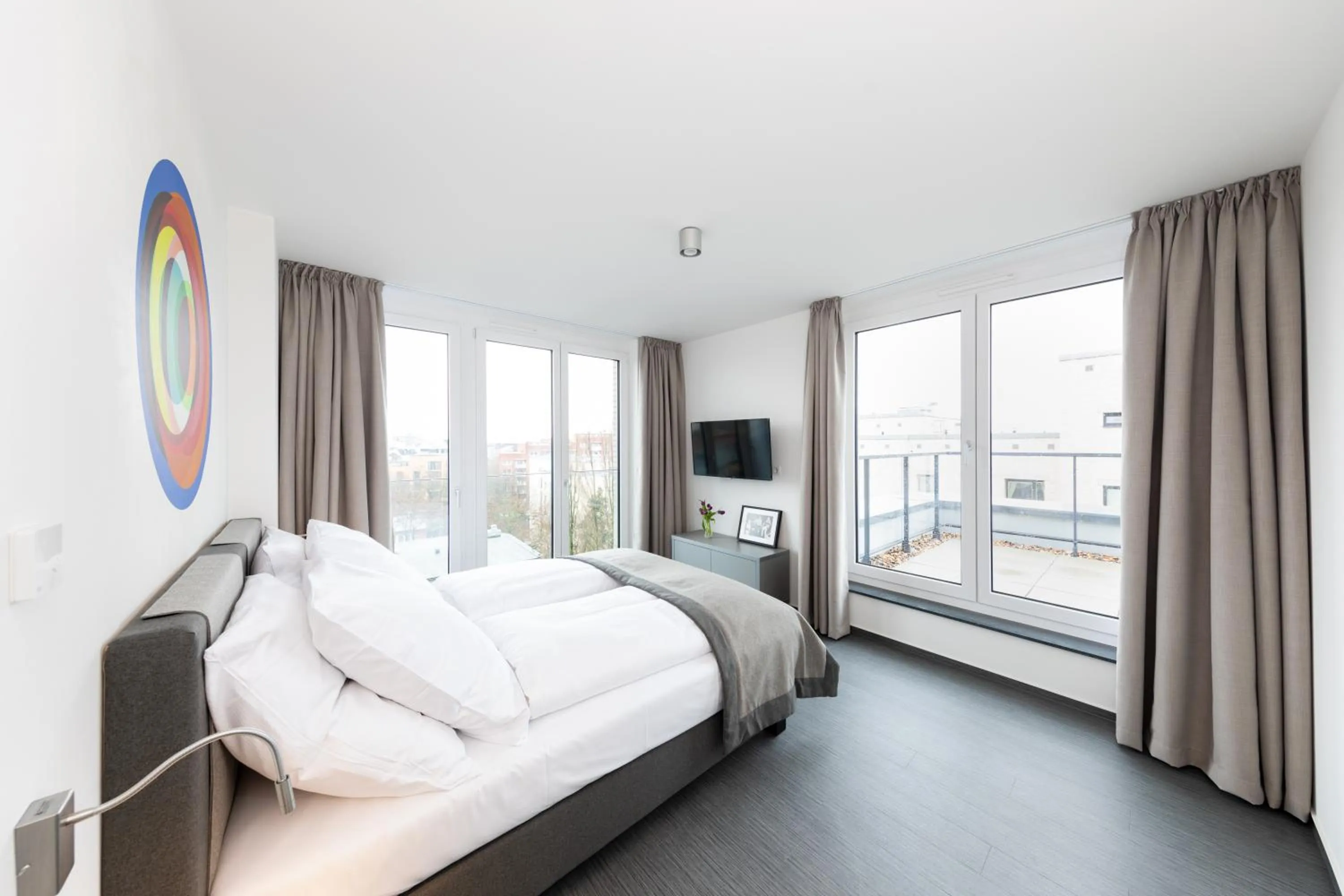 Photo of the whole room, Bed in Boardinghouse St.Pauli