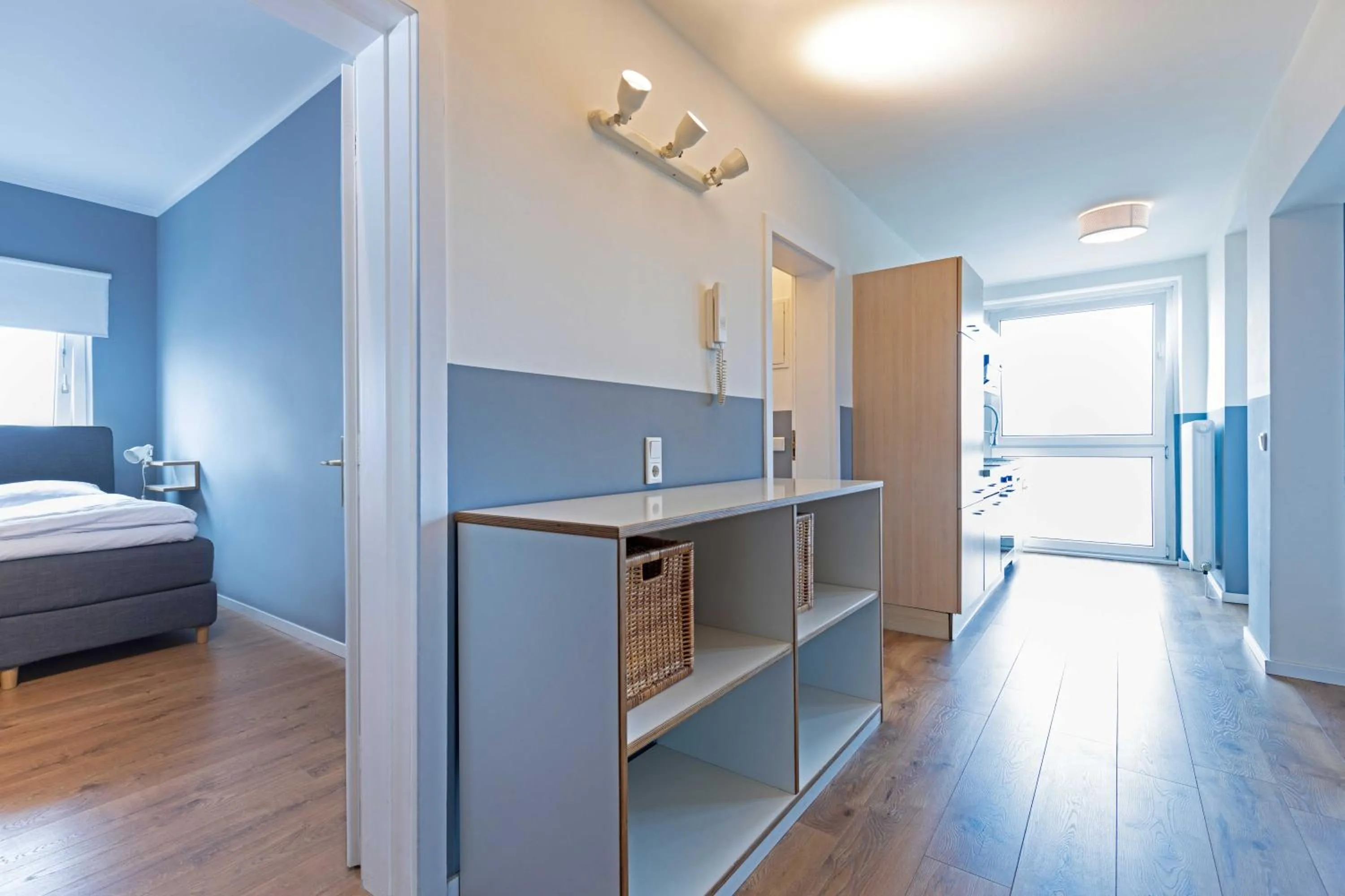 Photo of the whole room, Bed in Boardinghouse St.Pauli