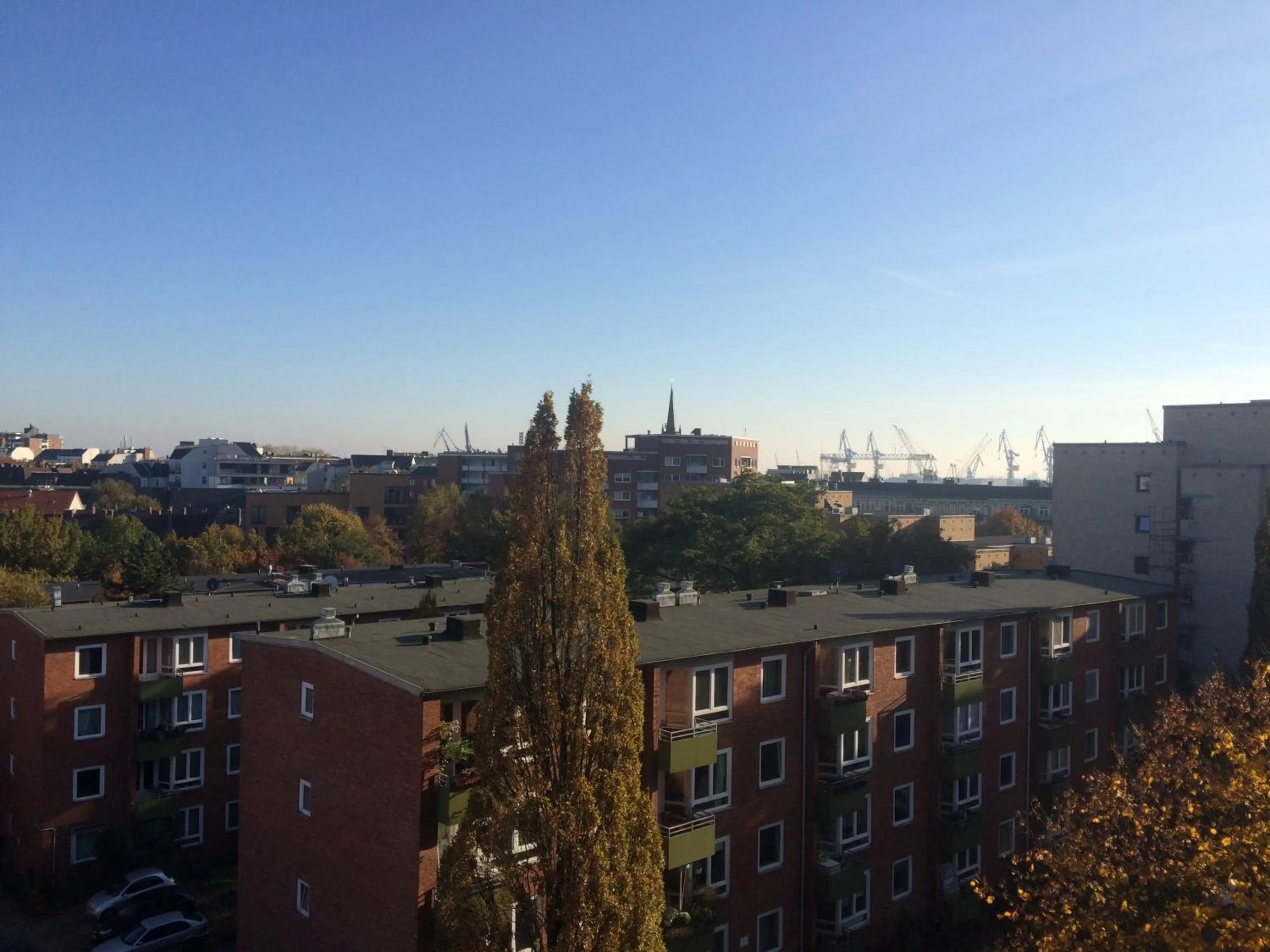 View (from property/room) in Boardinghouse St.Pauli