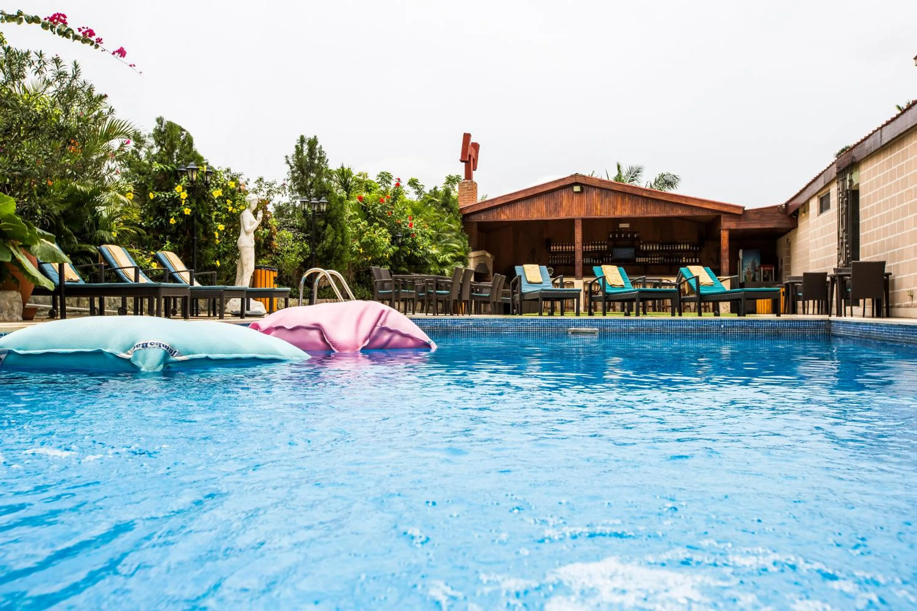 Swimming pool in Mikhael's Hotel