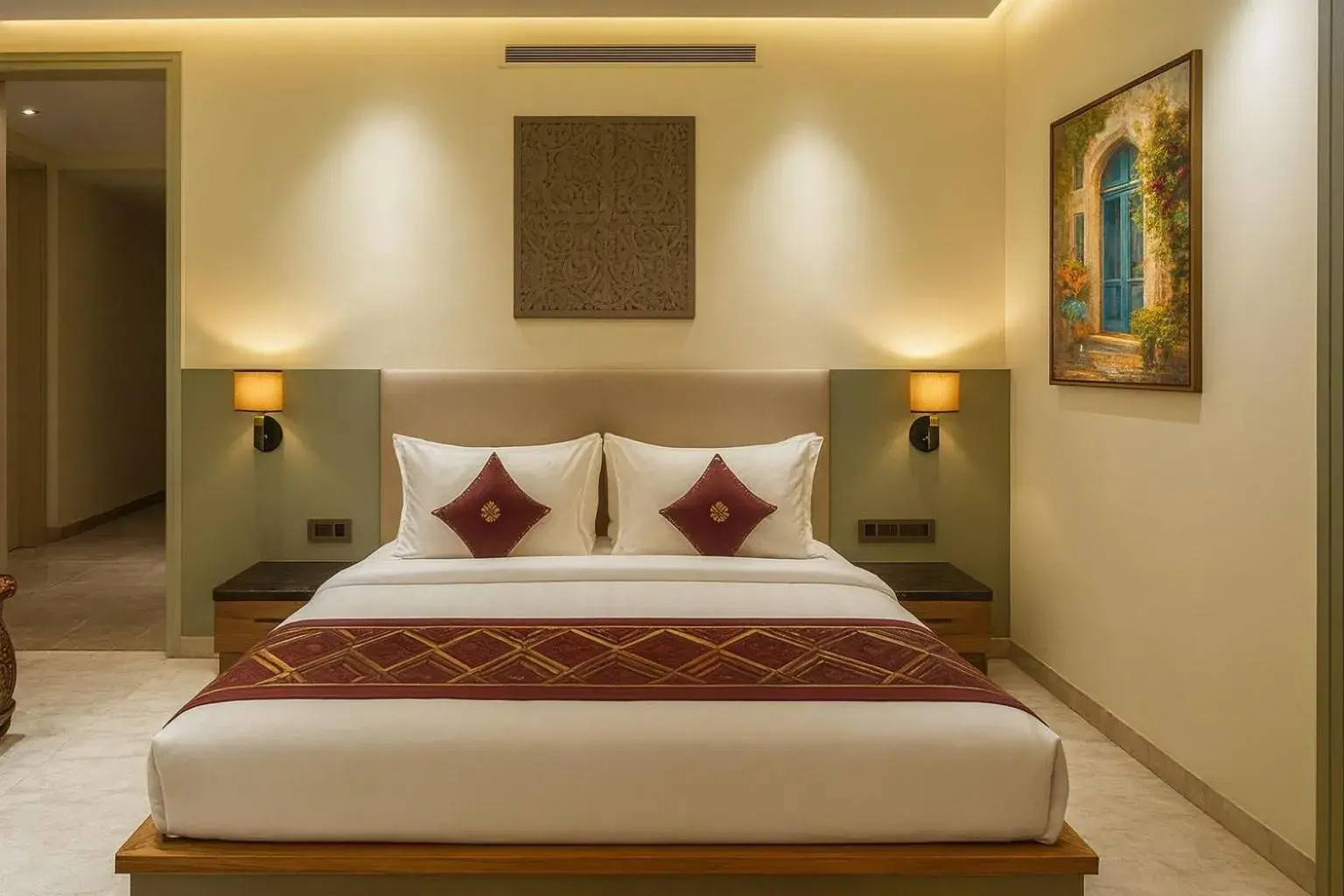 Deluxe Double Room in The PratiQ Luxe - Paschim Vihar Deluxe Double Room in The PratiQ Luxe - Paschim Vihar