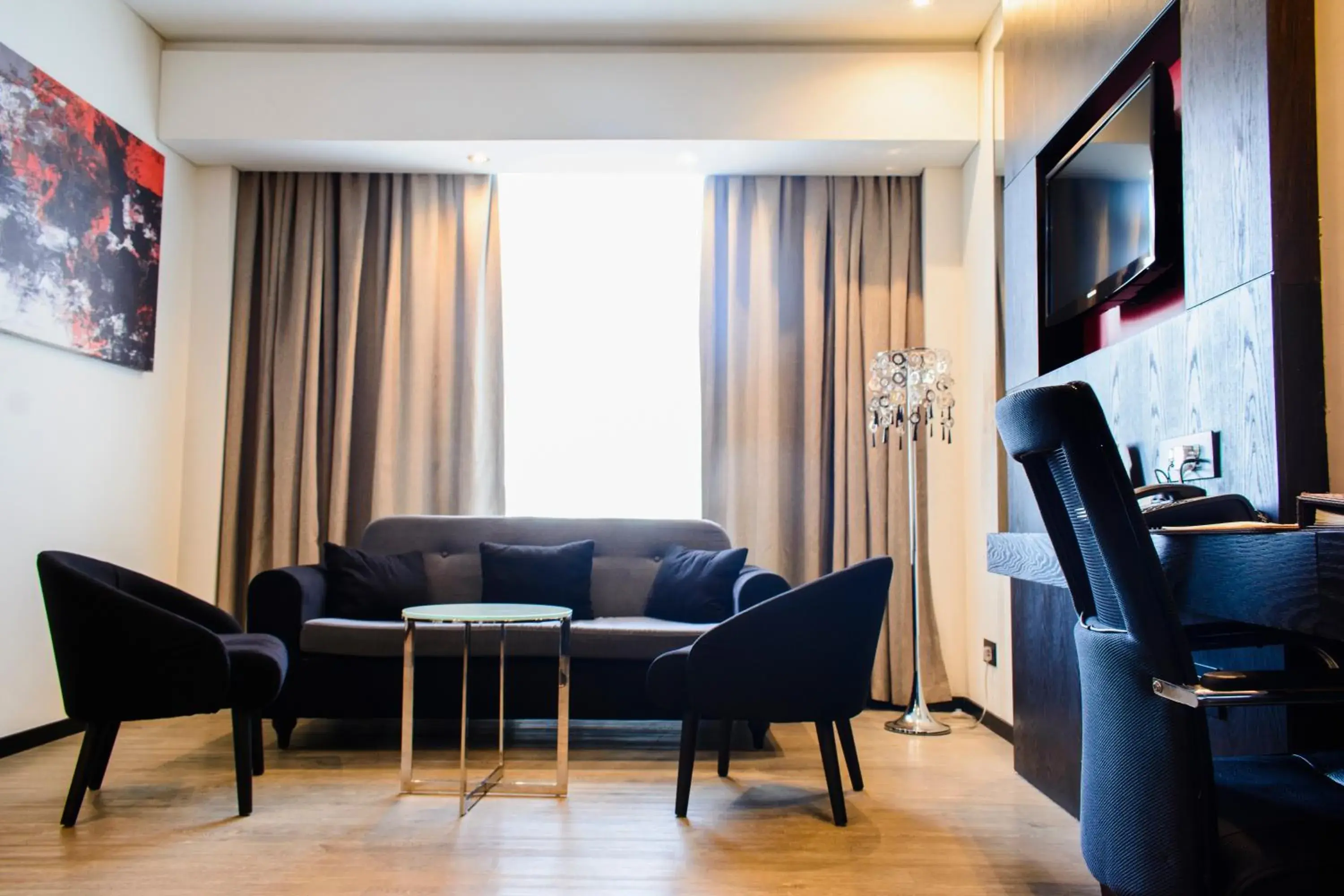 Living room in Onomo Hotel Dar es Salaam Living room in Onomo Hotel Dar es Salaam