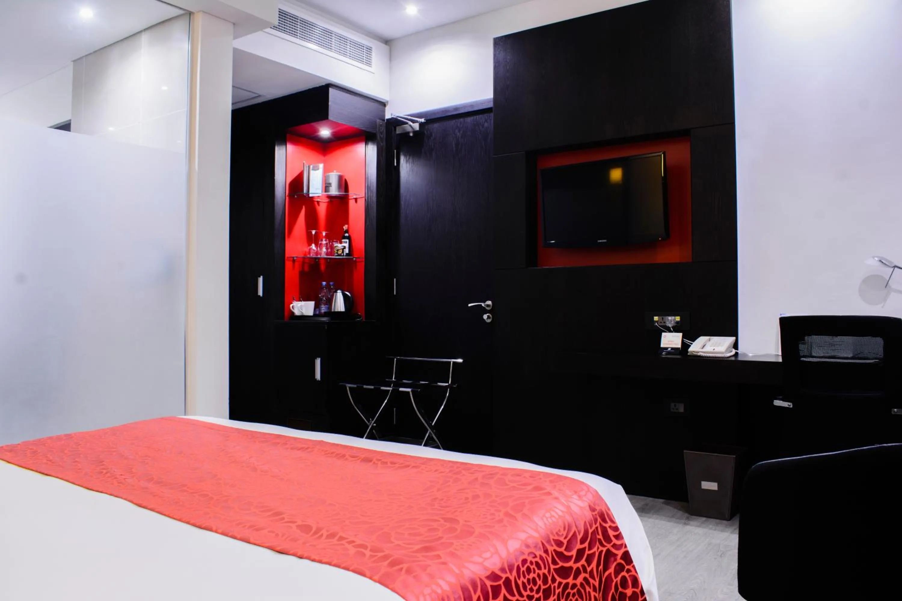 Bed in Onomo Hotel Dar es Salaam