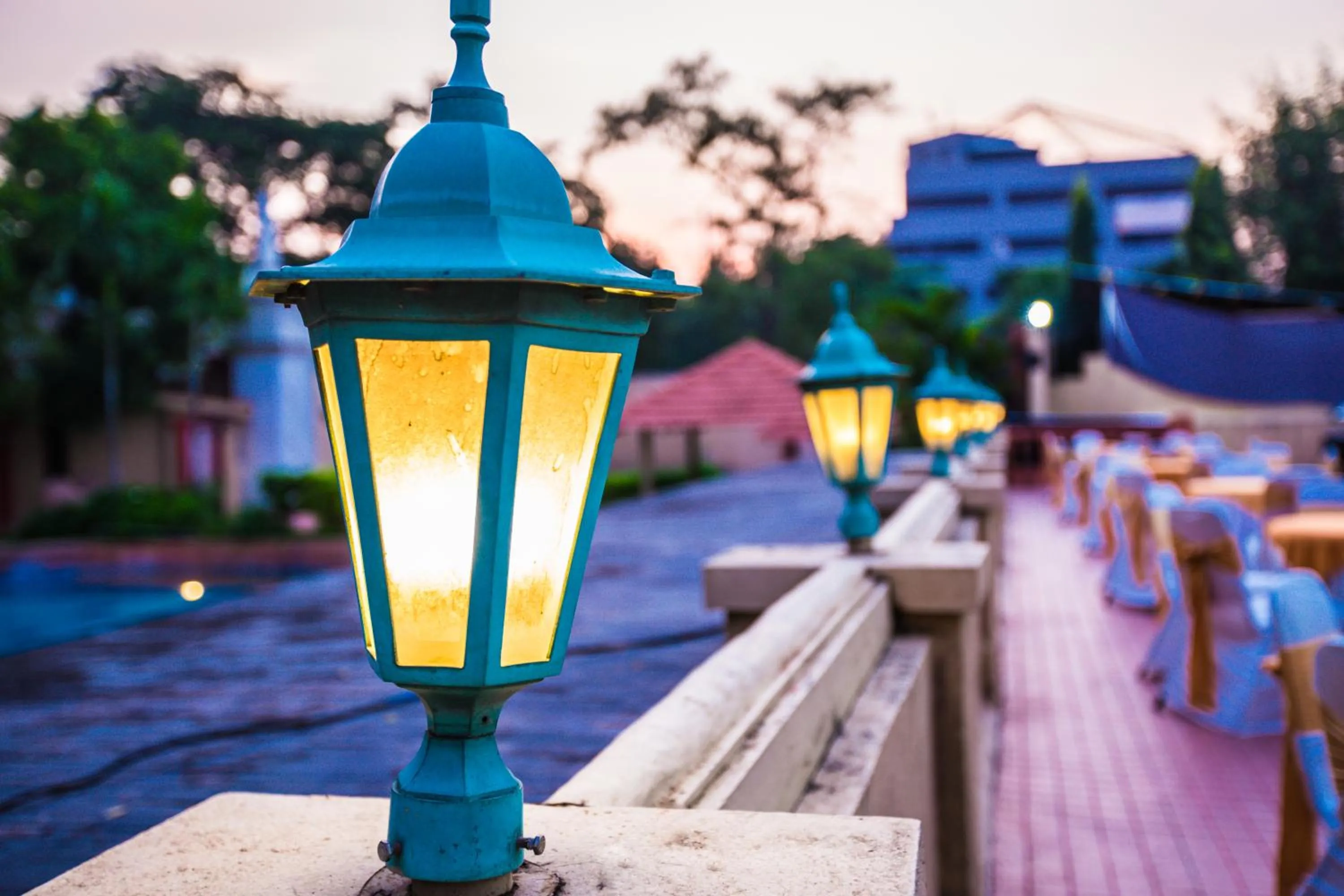 Patio in Residency Club