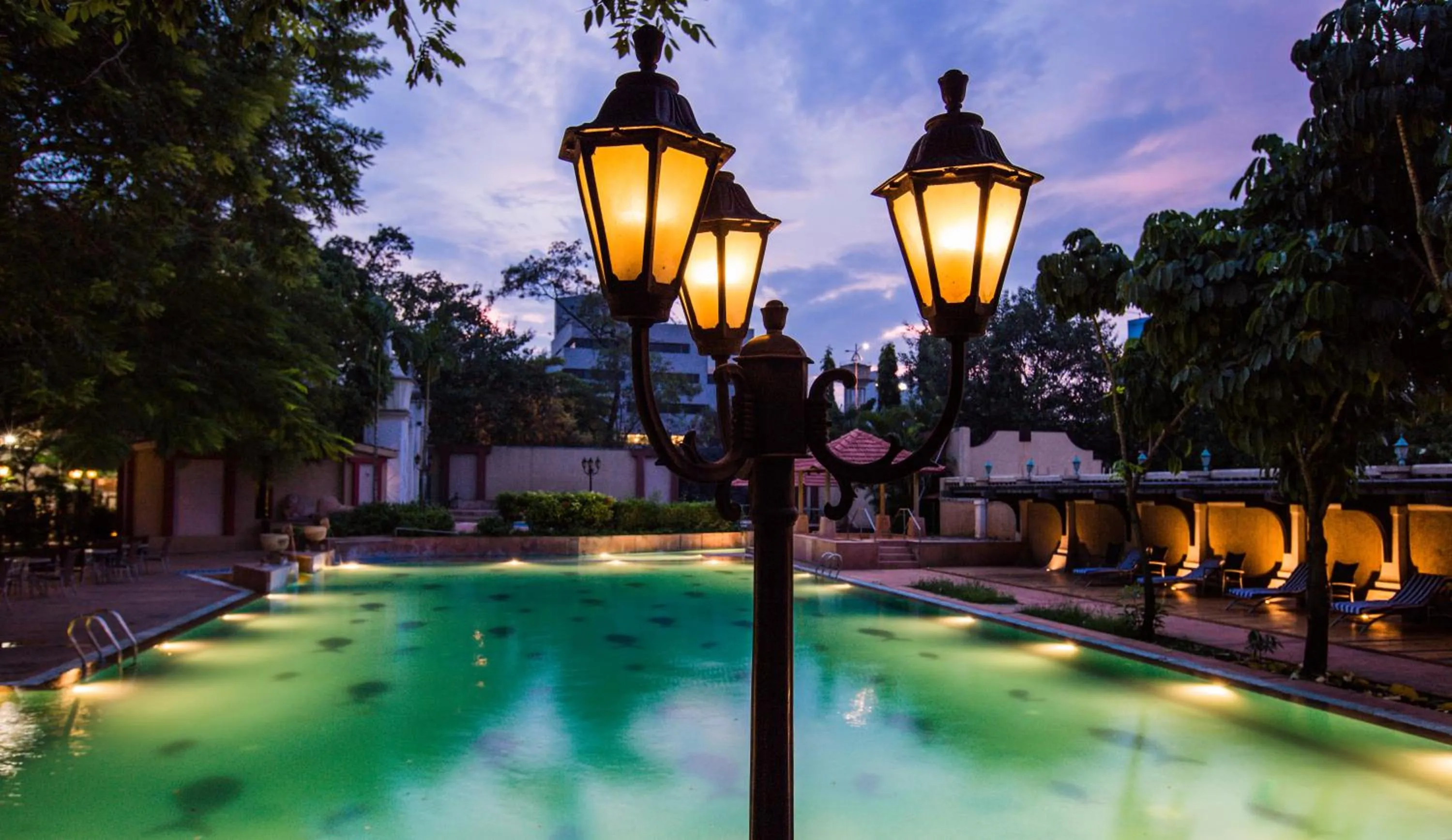 Swimming pool in Residency Club