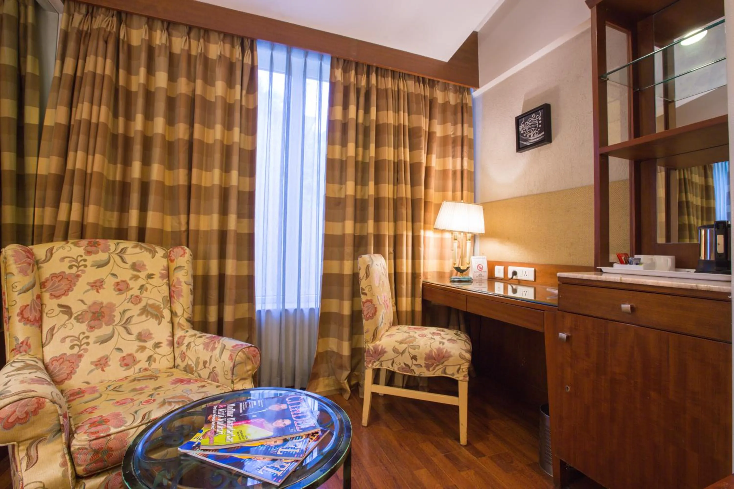 Seating area in Residency Club