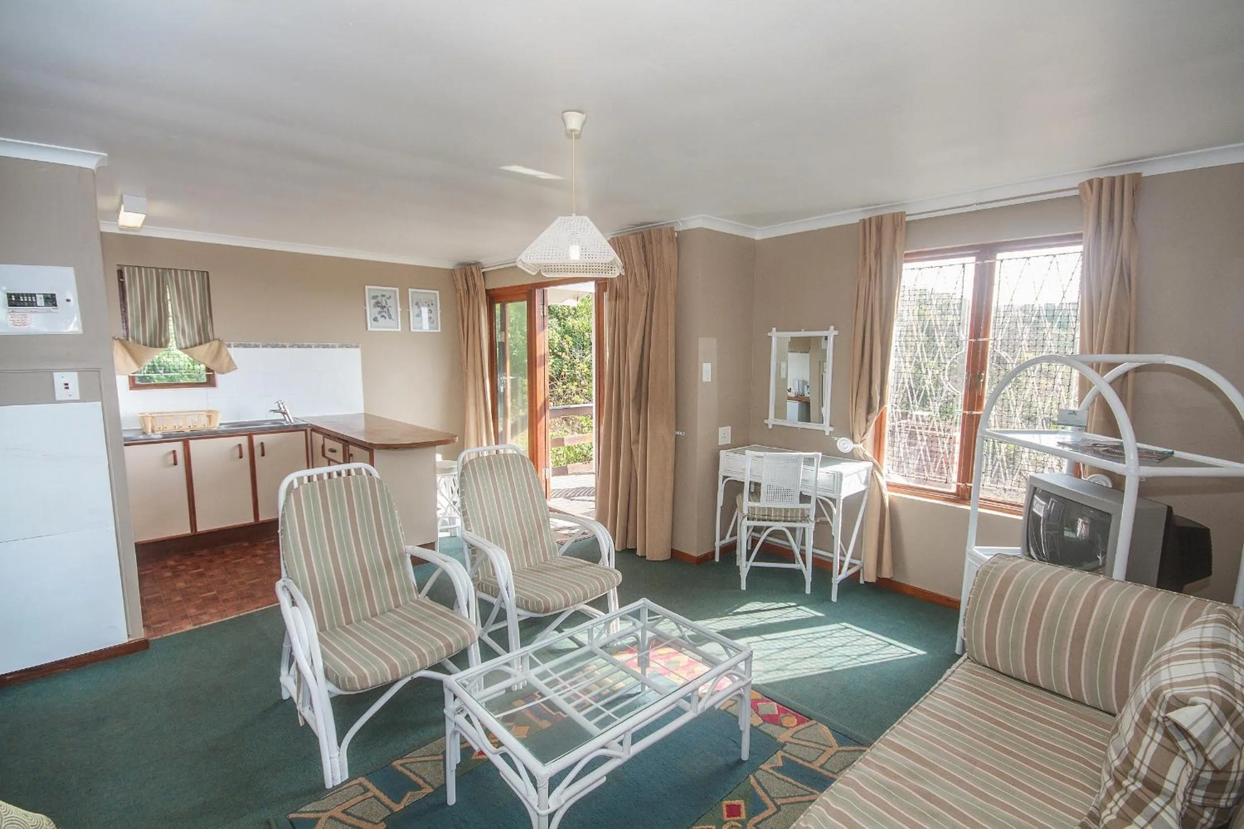 Patio in Pine Lodge Resort