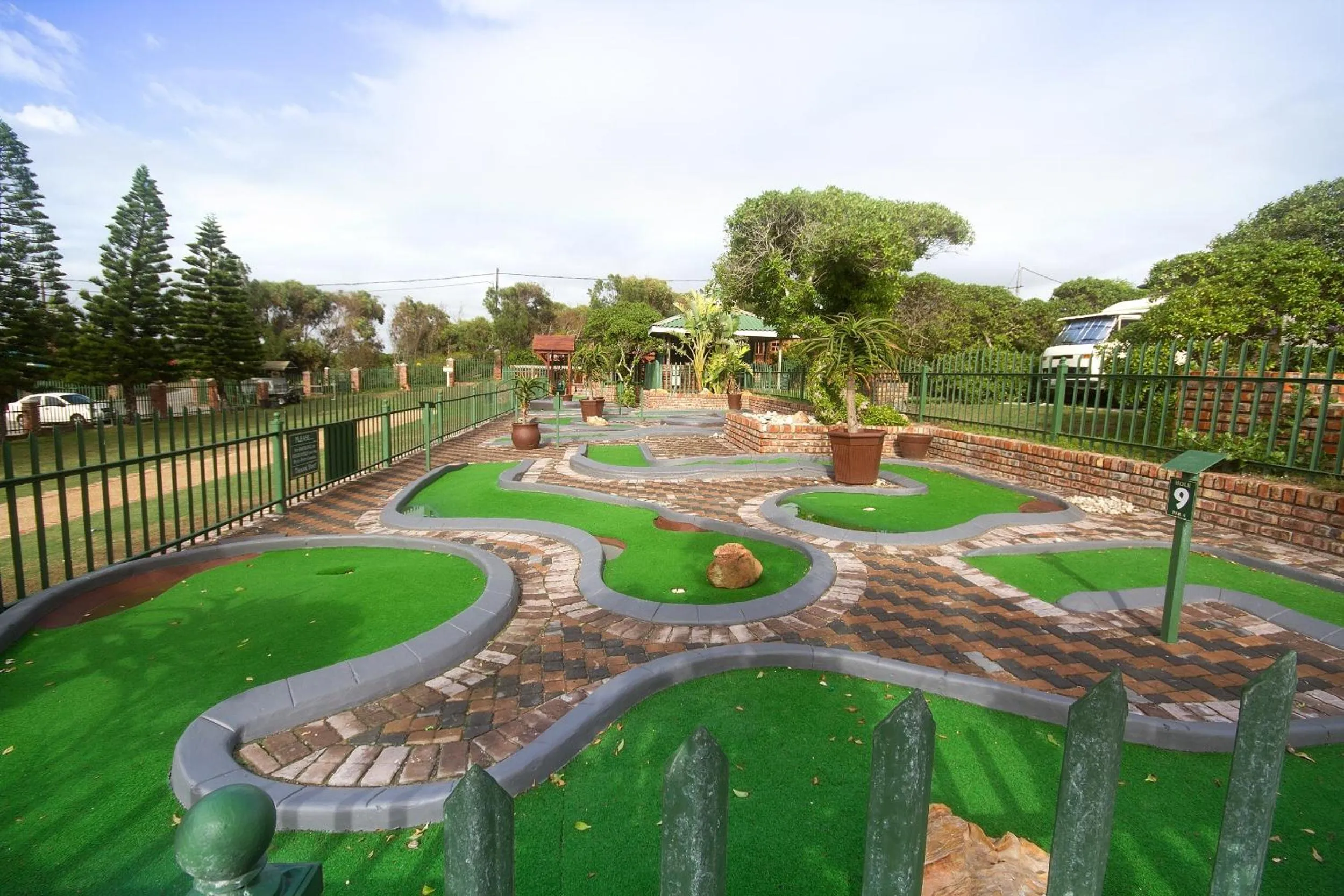 Children play ground in Pine Lodge Resort