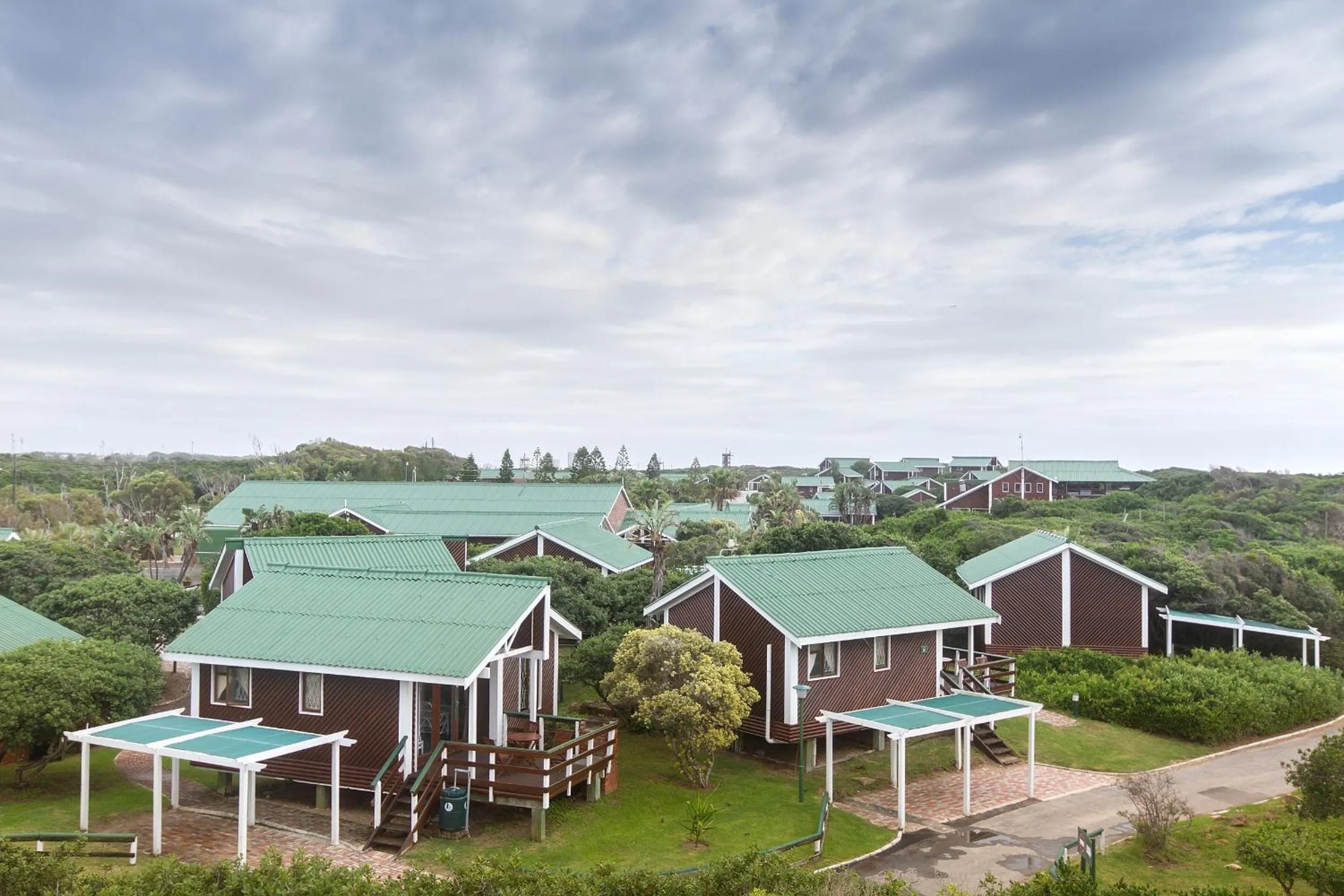 Bird's eye view in Pine Lodge Resort