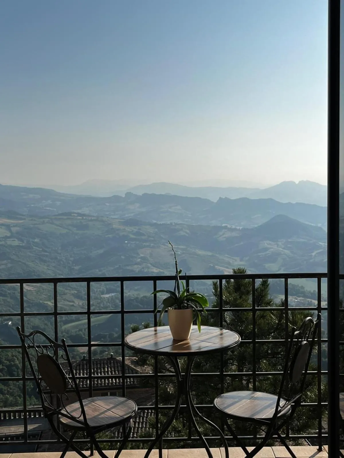 Natural landscape in Hotel La Rocca