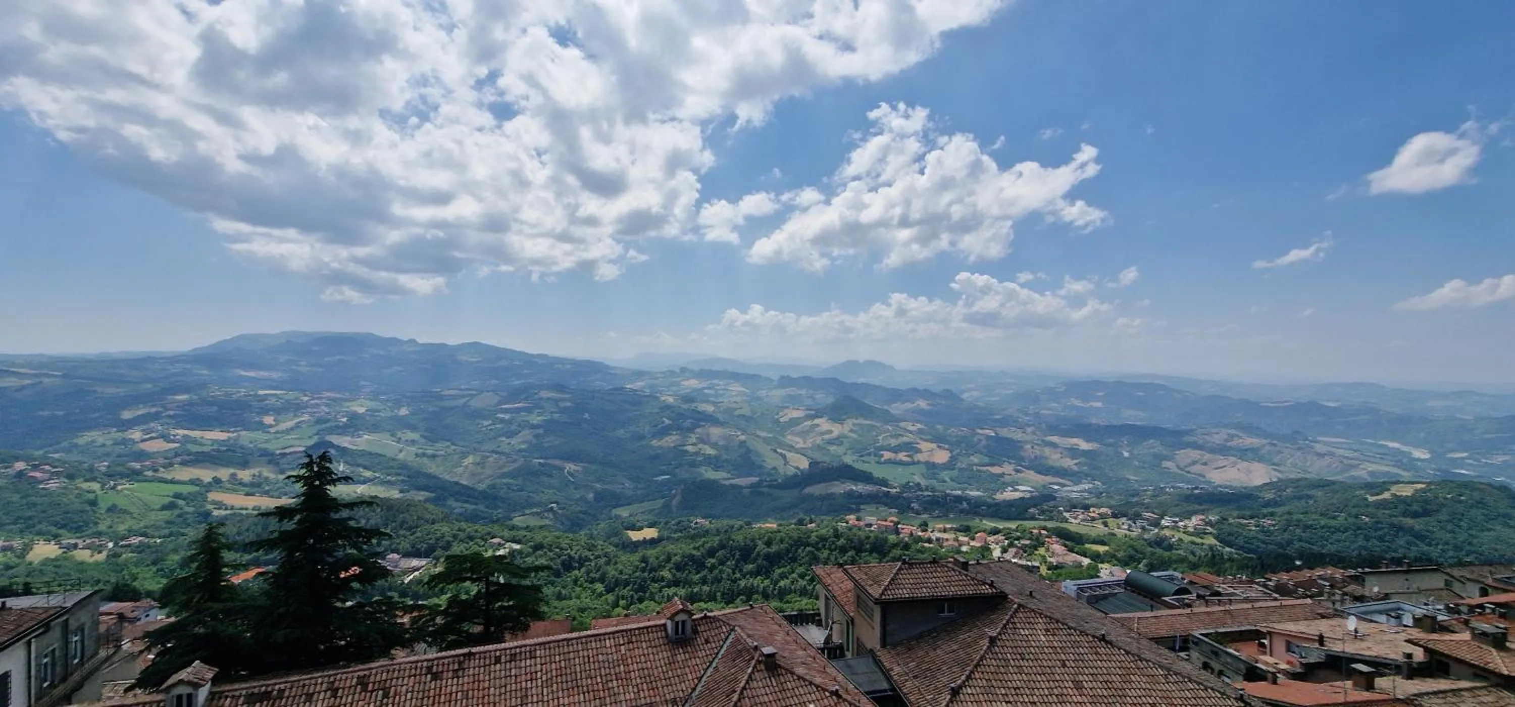 Natural landscape in Hotel La Rocca