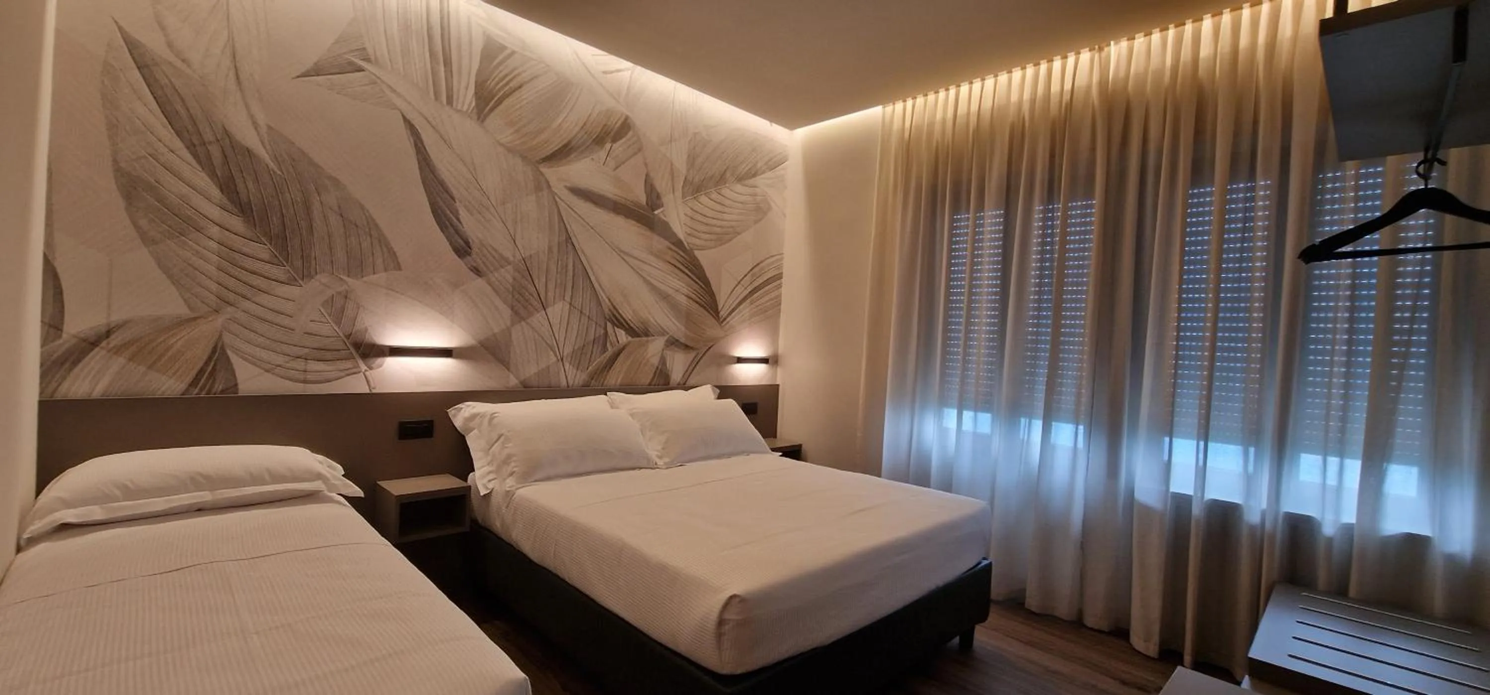 Bed in Hotel La Rocca