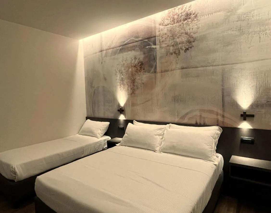 Bed in Hotel La Rocca