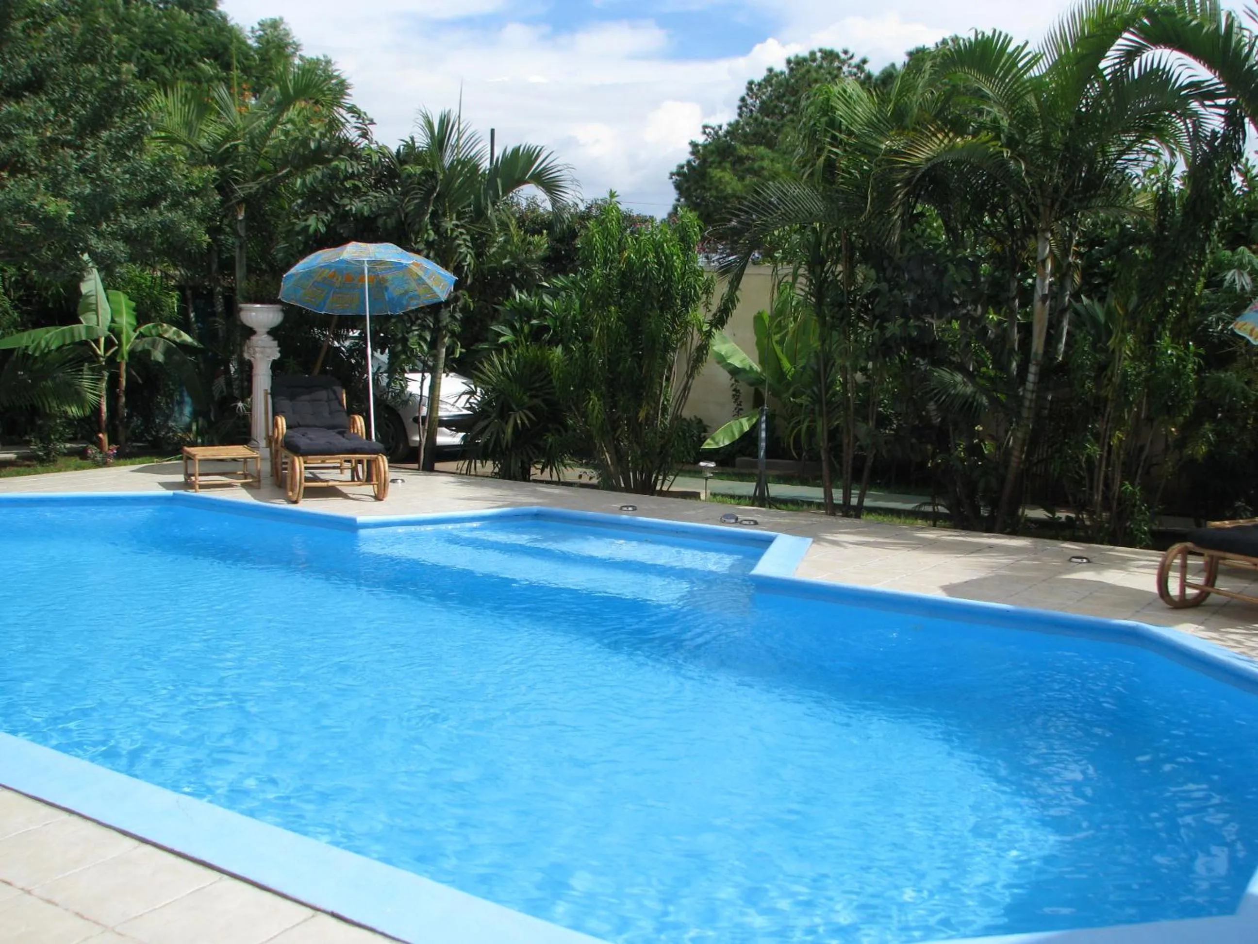 Pool view in Avamada Lodge
