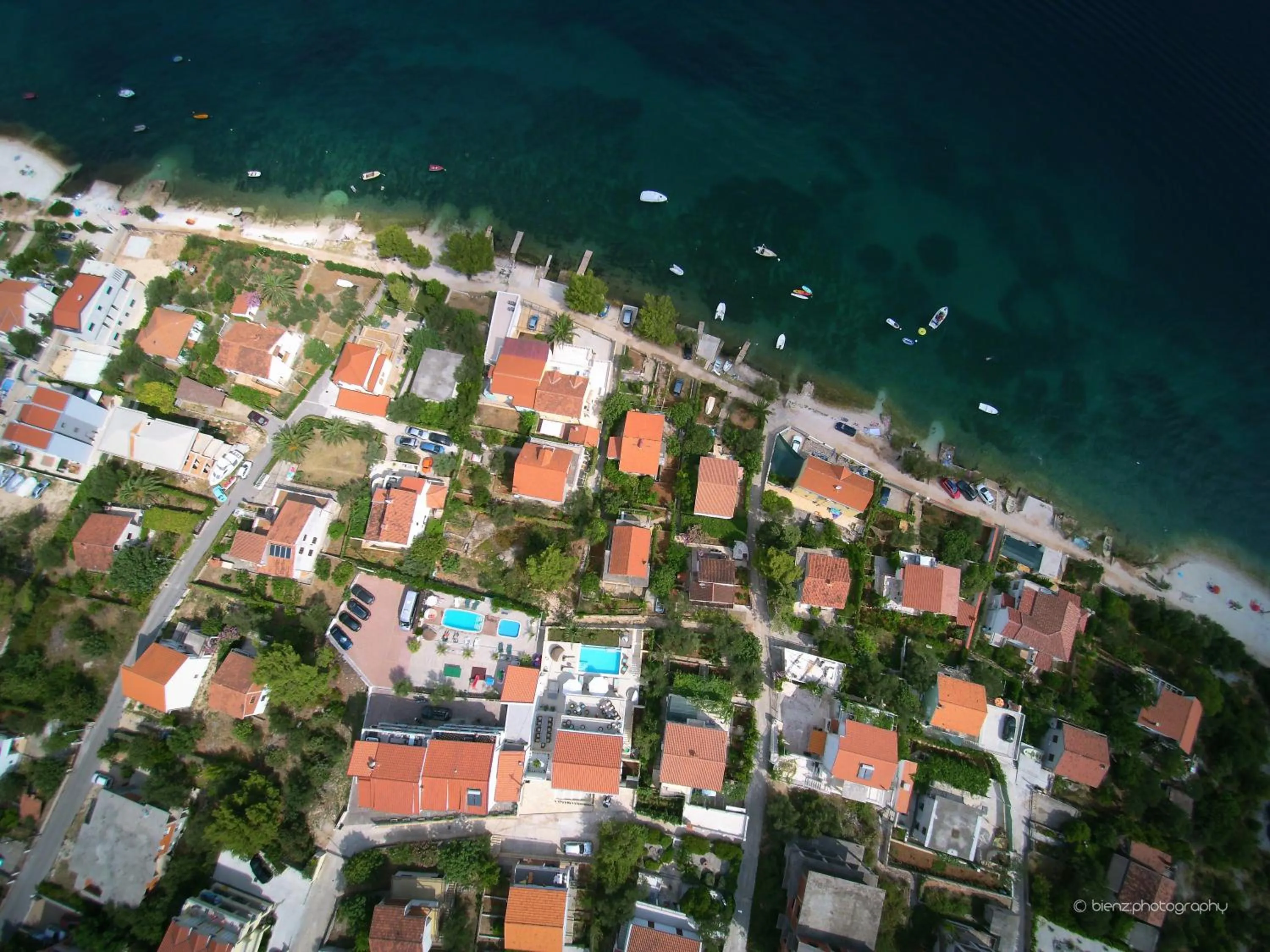 Fishing in Apartments Silva with a view of sea