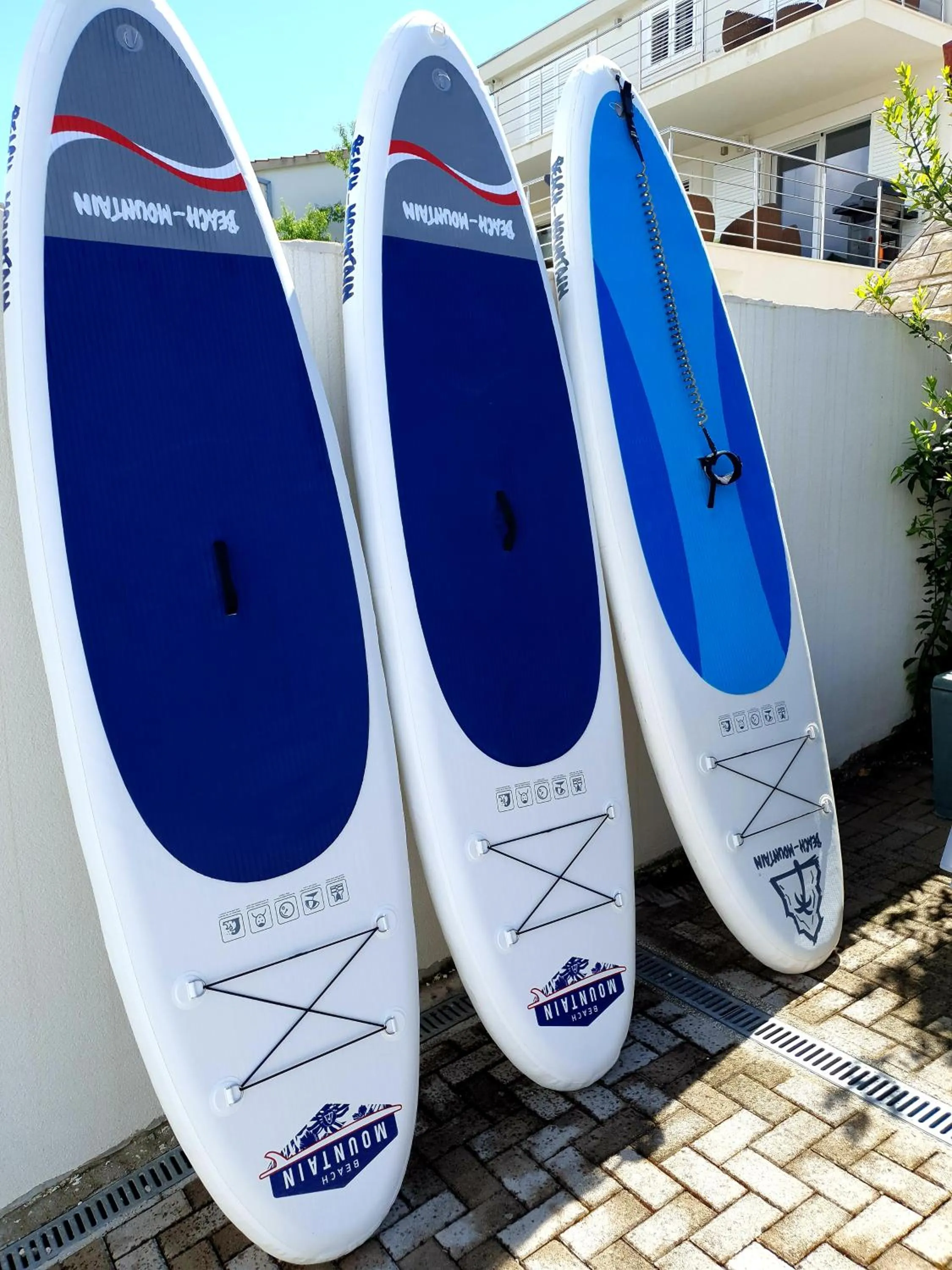 Canoeing in Apartments Silva with a view of sea