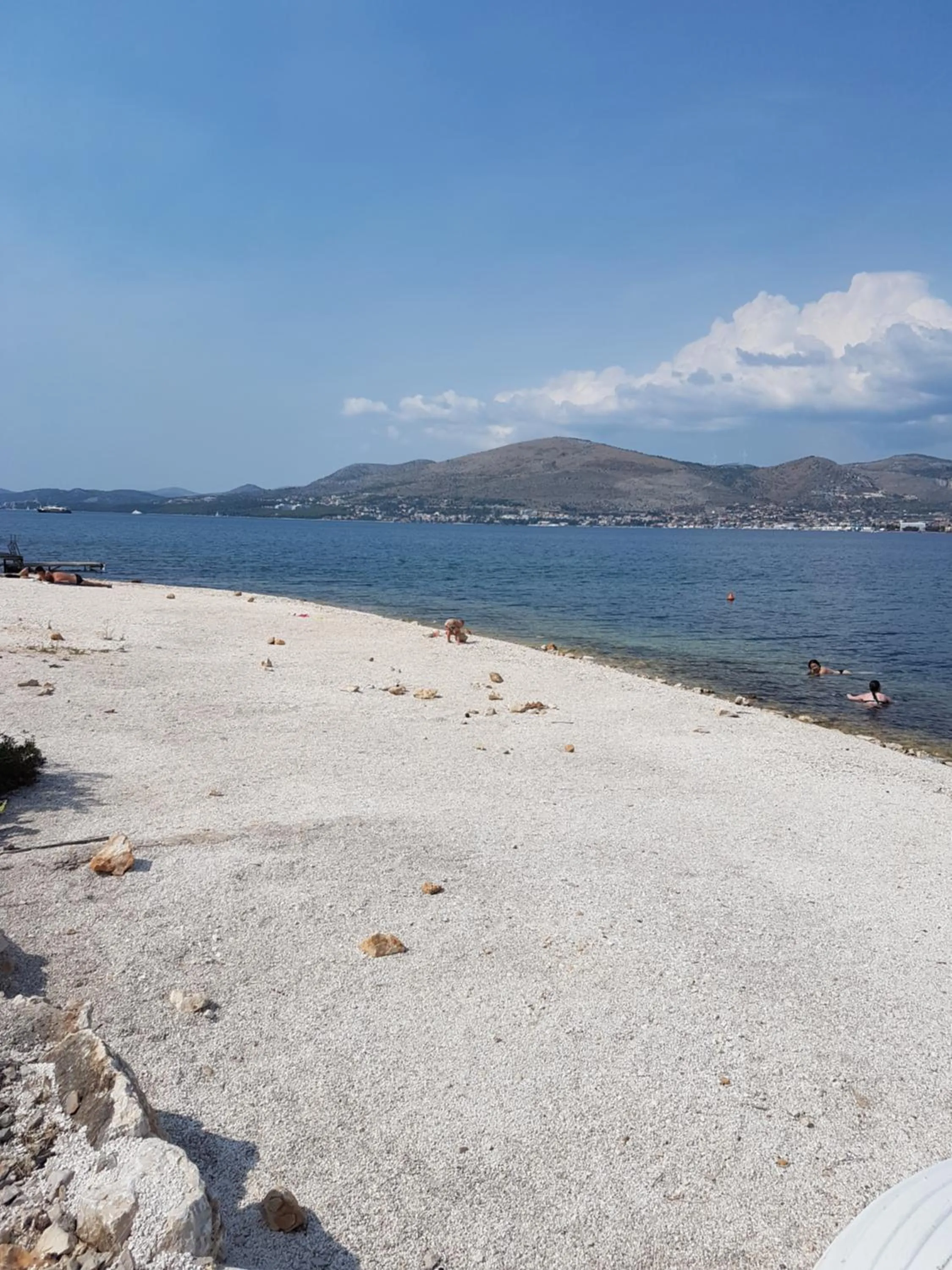 Beach in Apartments Silva with a view of sea