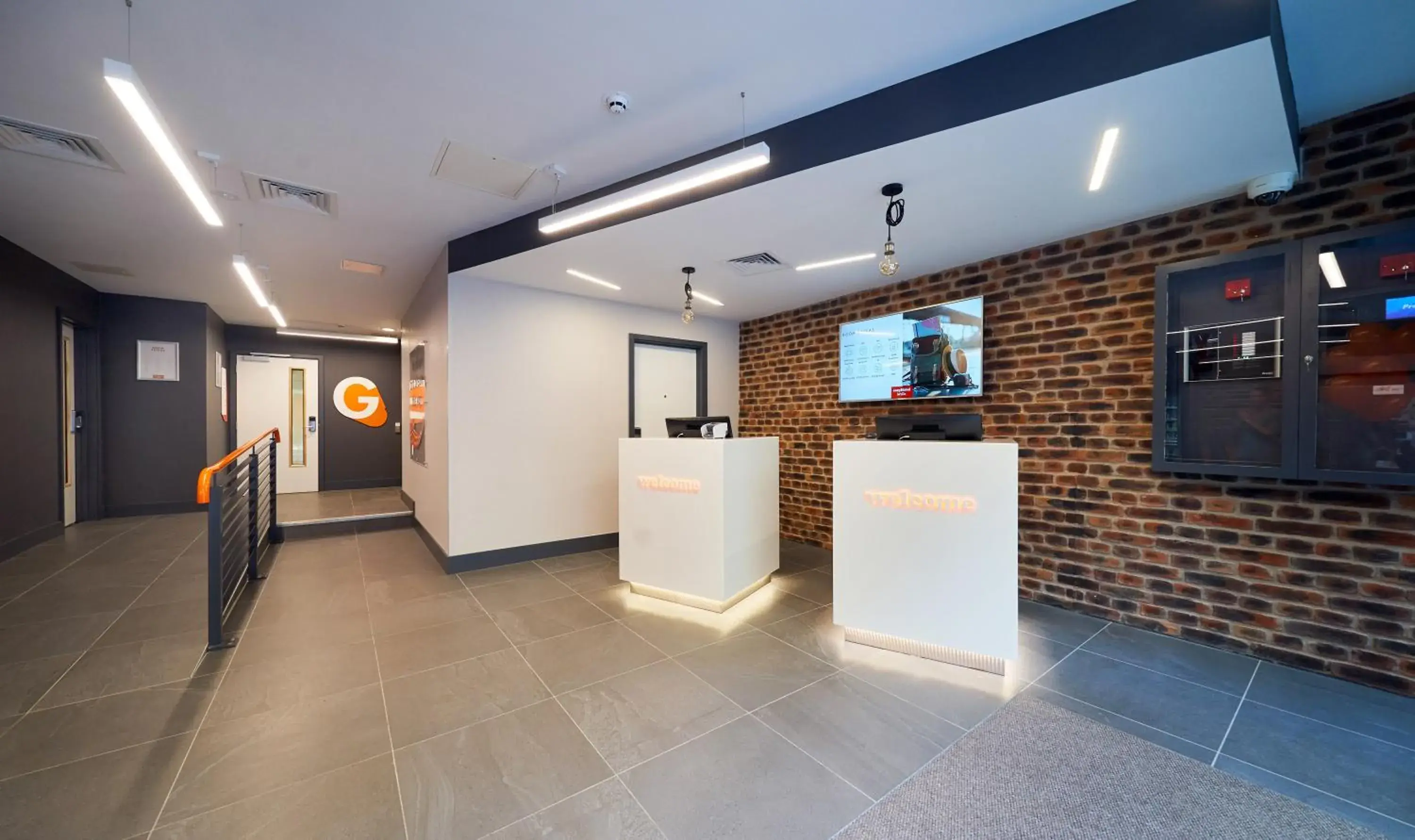 Lobby or reception in easyHotel London City Shoreditch Lobby or reception in easyHotel London City Shoreditch