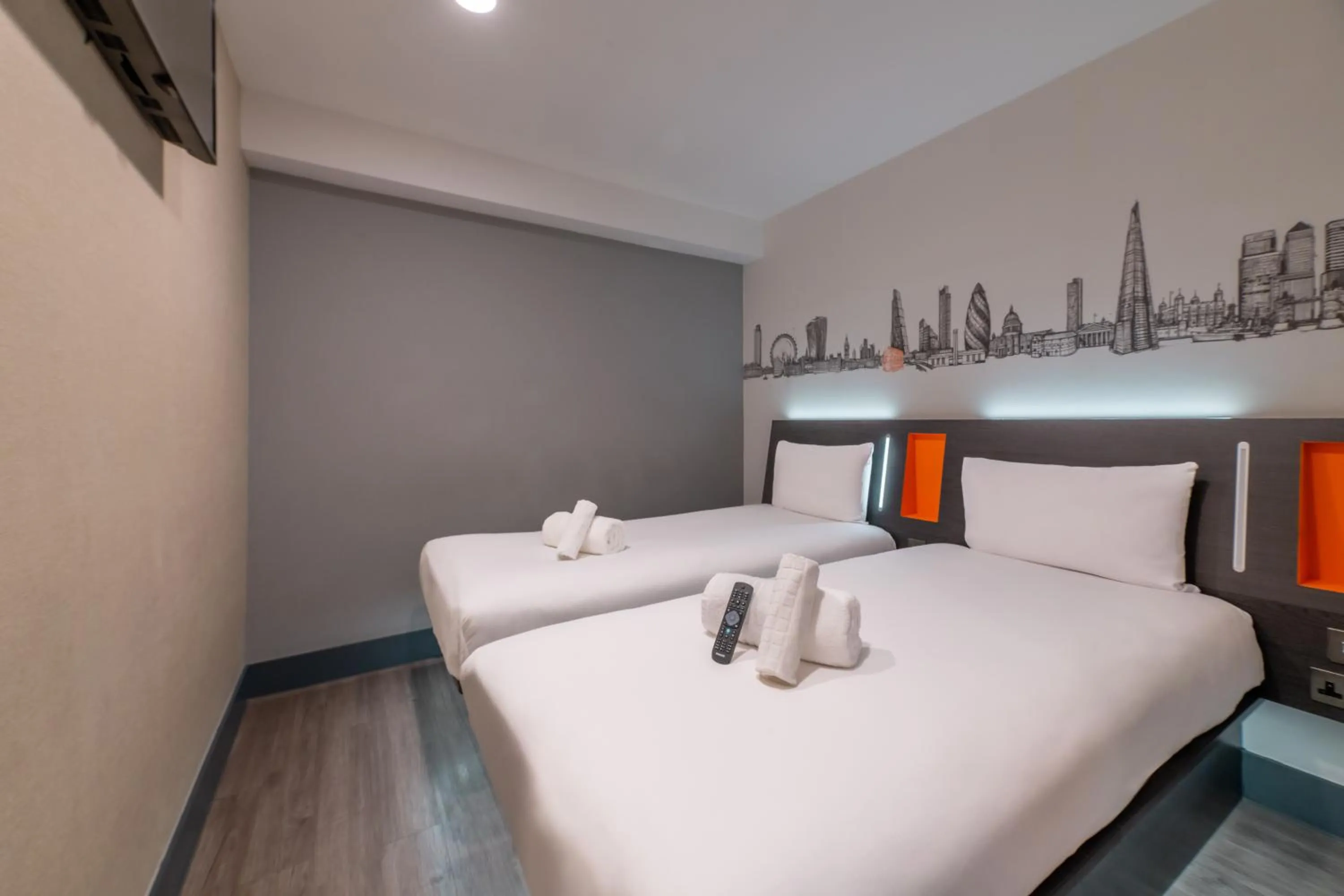 Bed in easyHotel London City Shoreditch