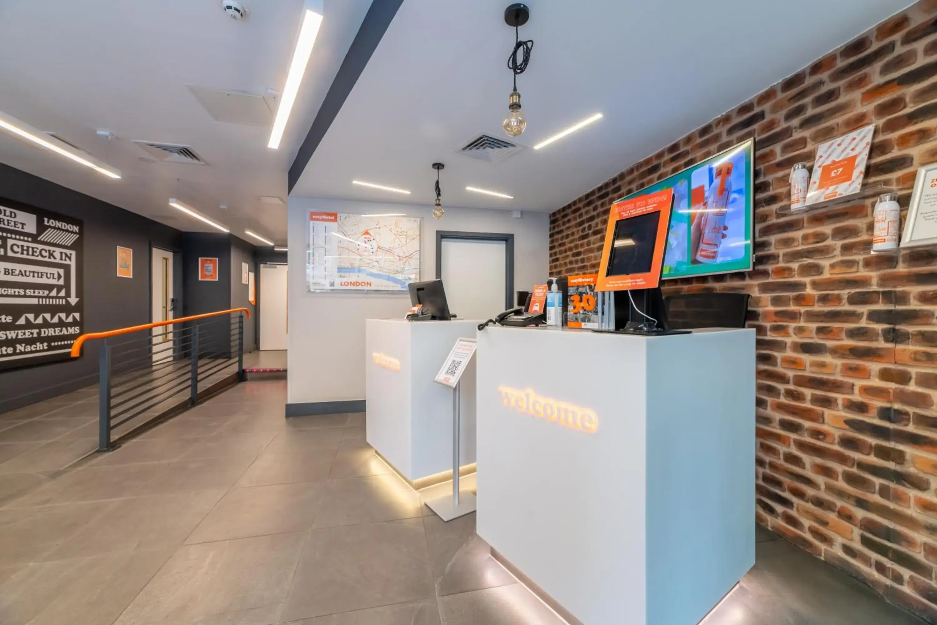 Lobby or reception in easyHotel London City Shoreditch Lobby or reception in easyHotel London City Shoreditch