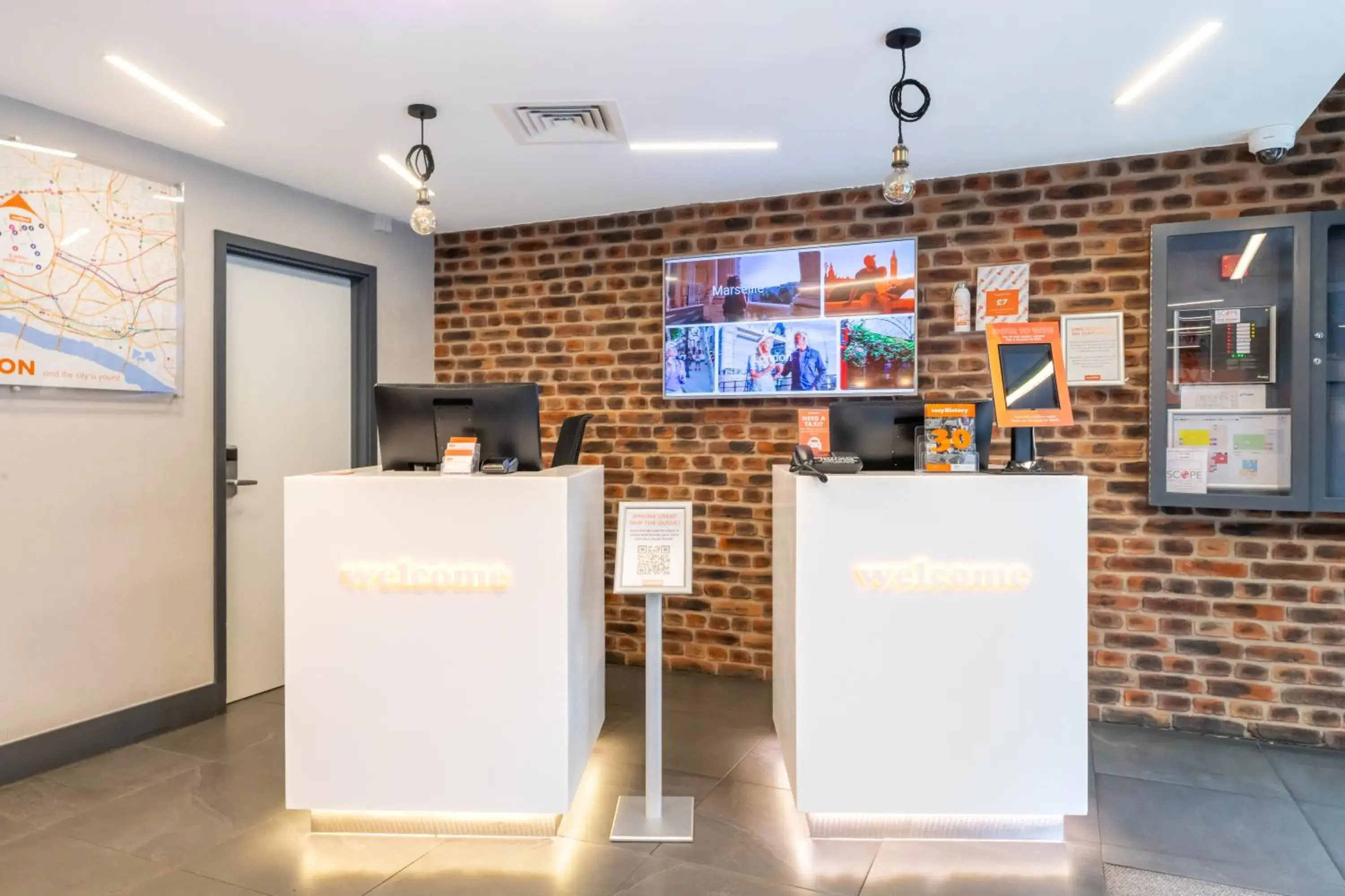 Lobby or reception in easyHotel London City Shoreditch Lobby or reception in easyHotel London City Shoreditch