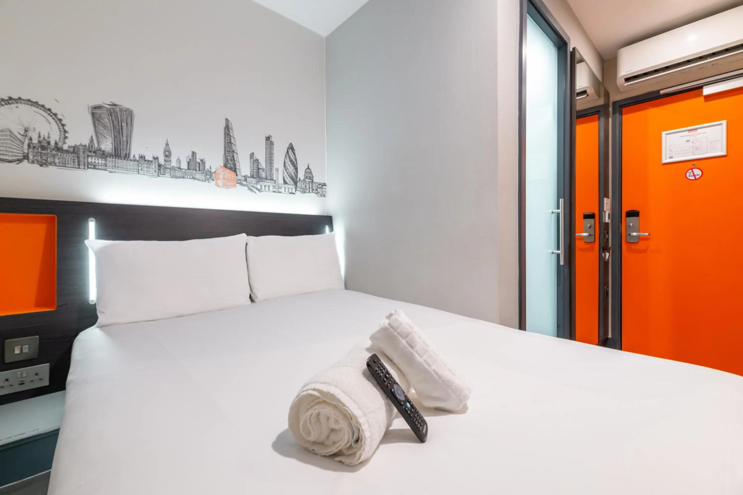 Bed in easyHotel London City Shoreditch