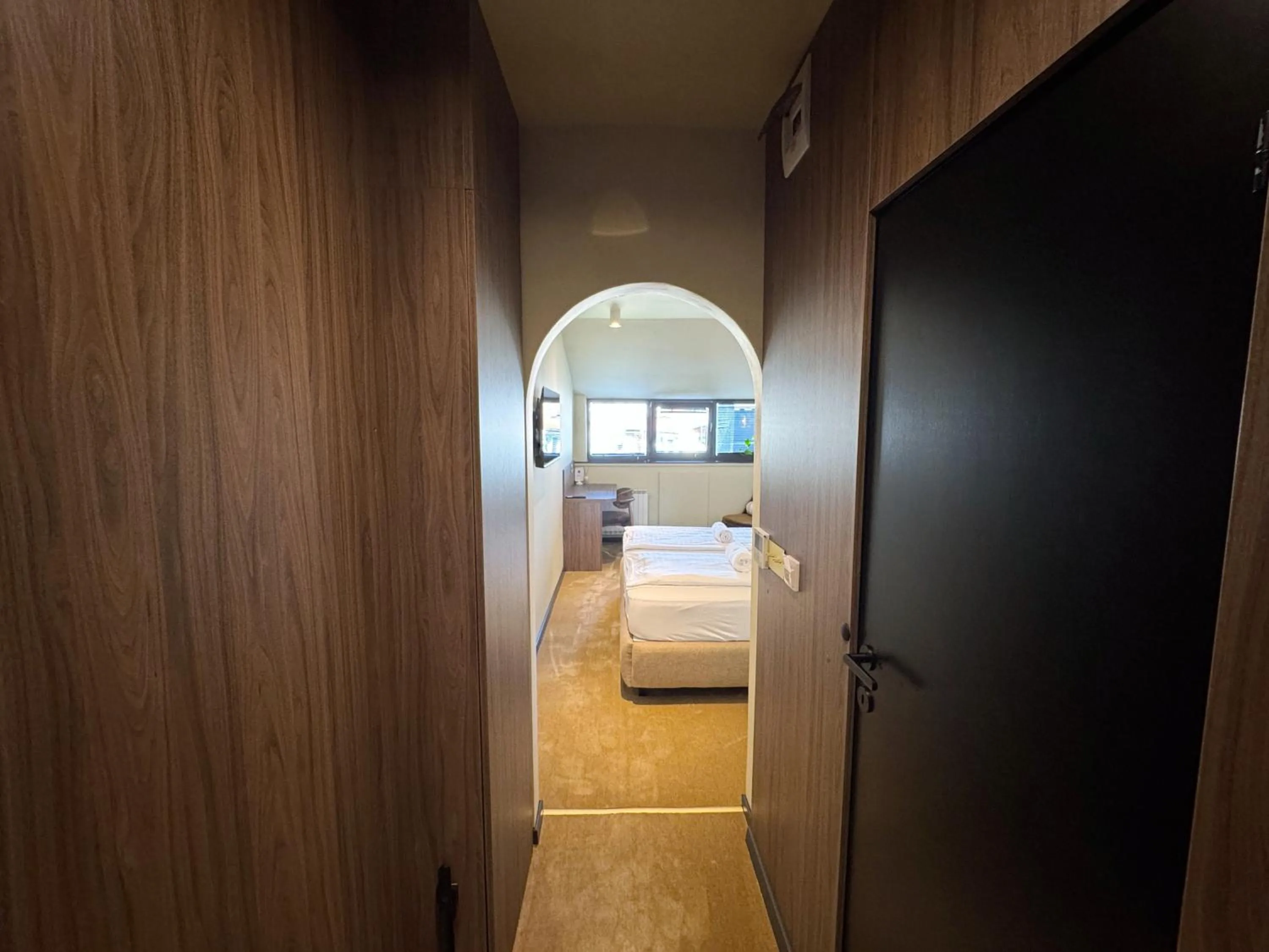 Photo of the whole room, Bed in Motel Reich