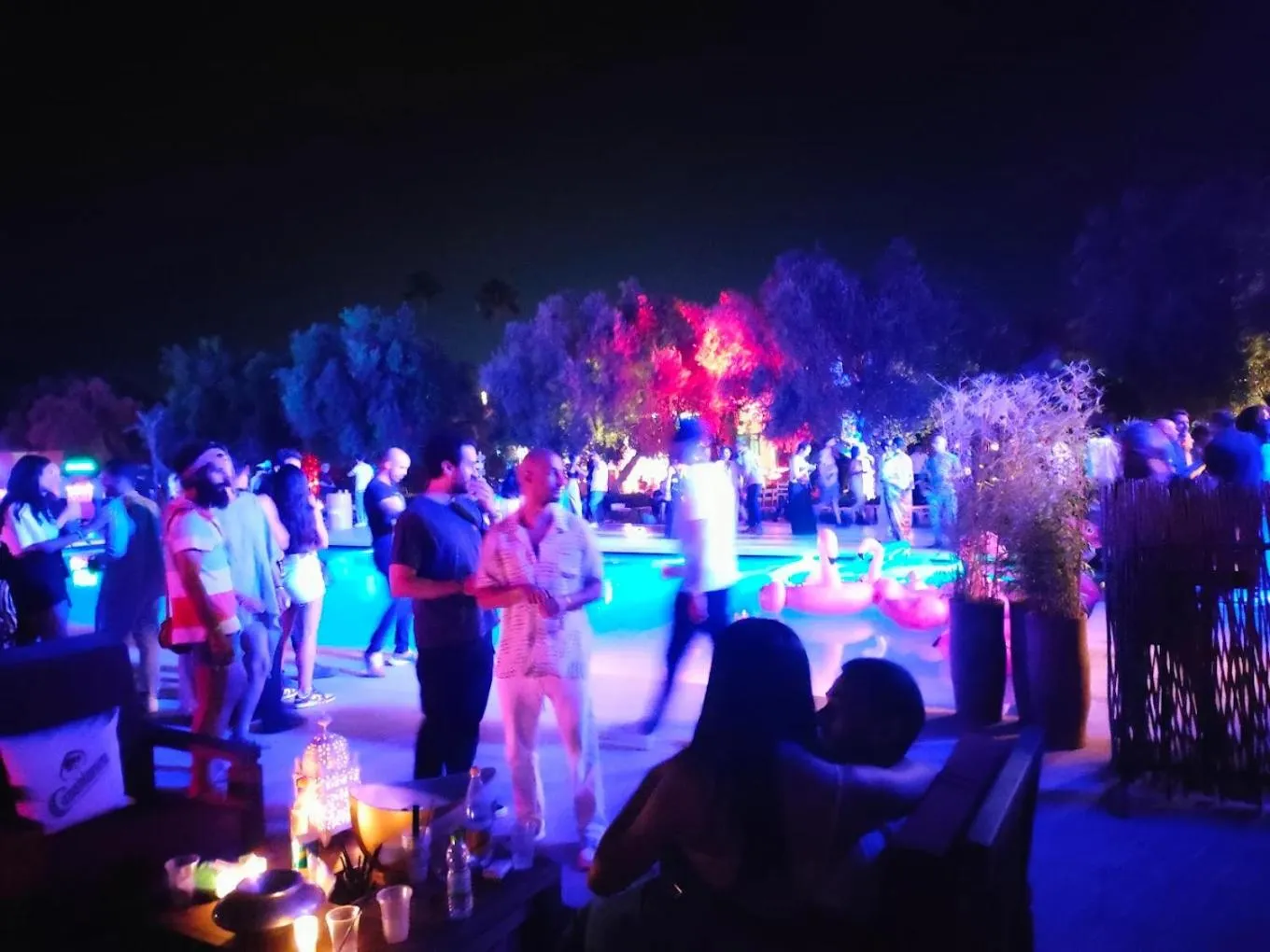 Patio in The Source Hotel Music & Spa