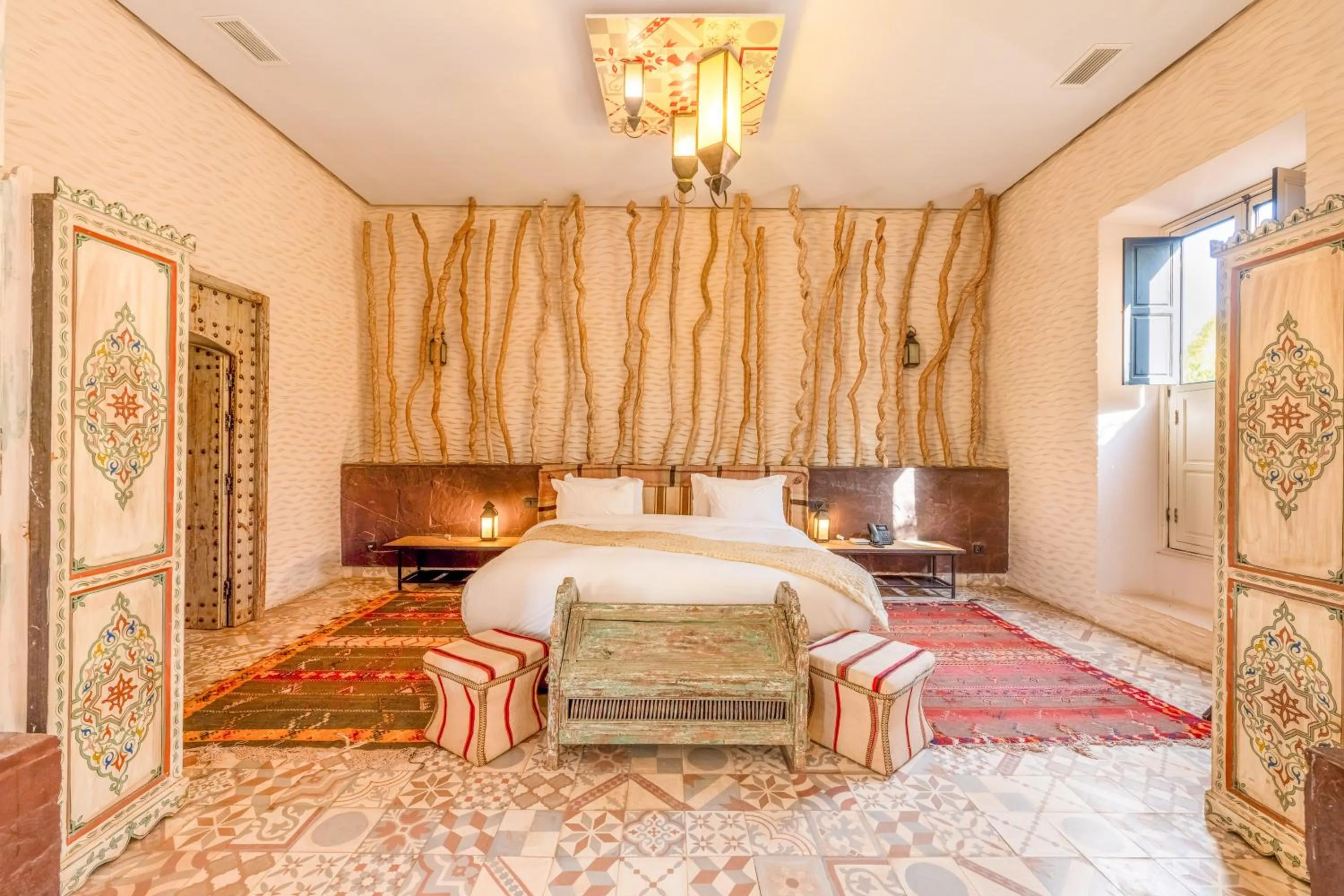 Bed in The Source Hotel Music & Spa