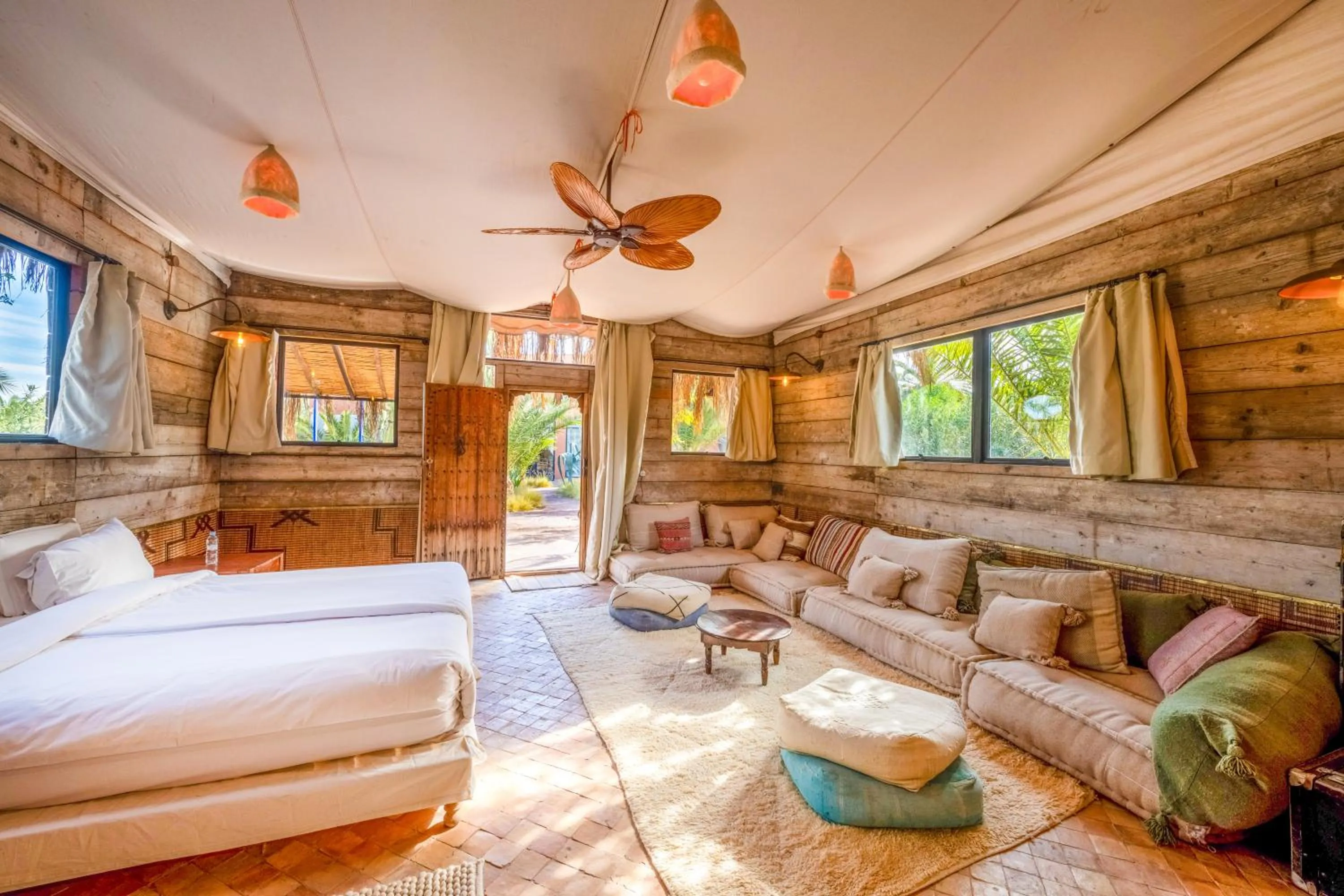 Bed in The Source Hotel Music & Spa